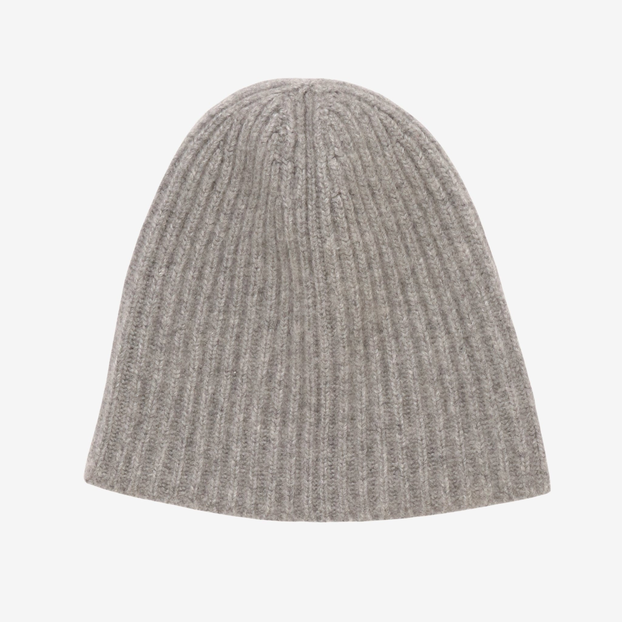 Ribbed Cashmere Beanie