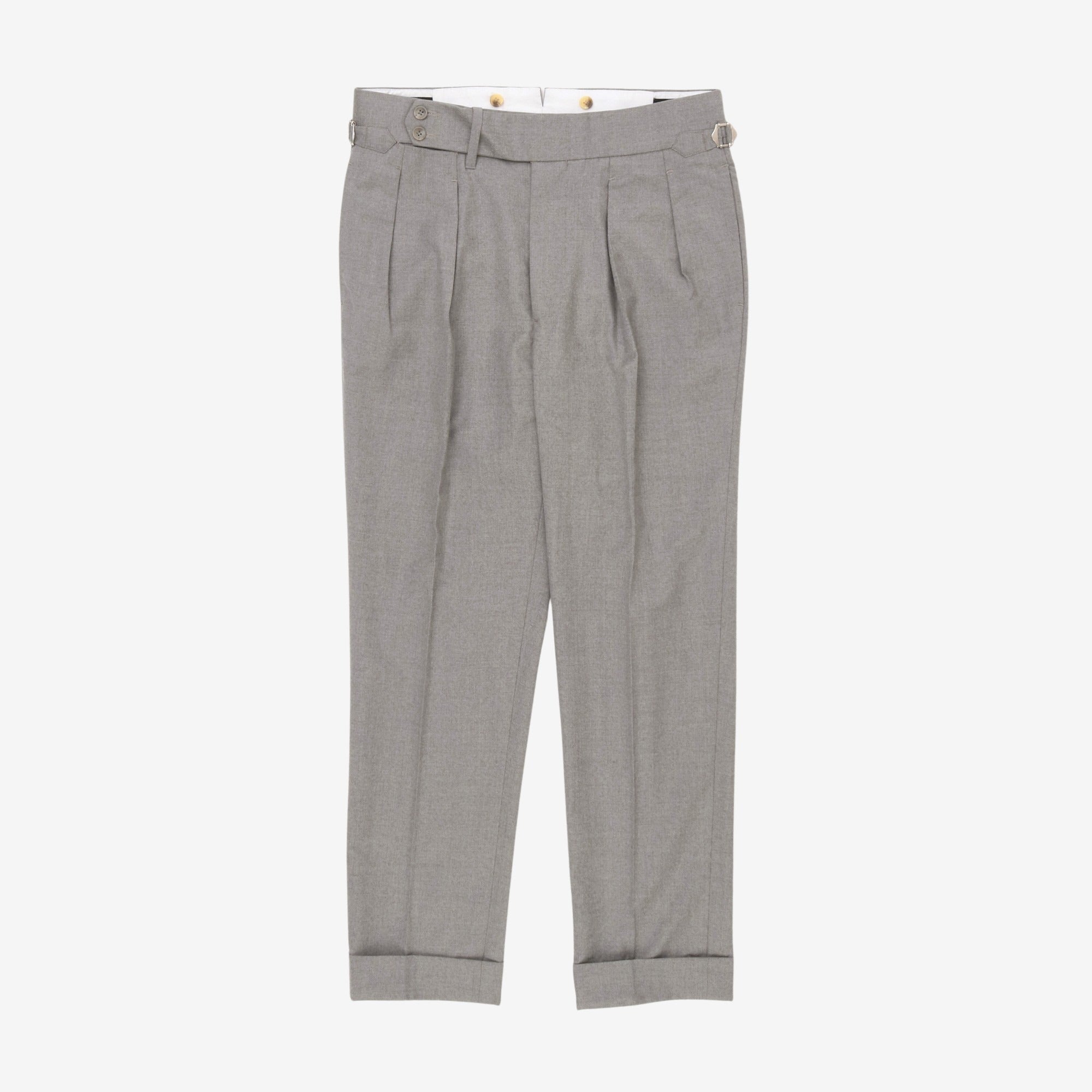 Bespoke Ghurka Flannel Trouser (32W X 29L)