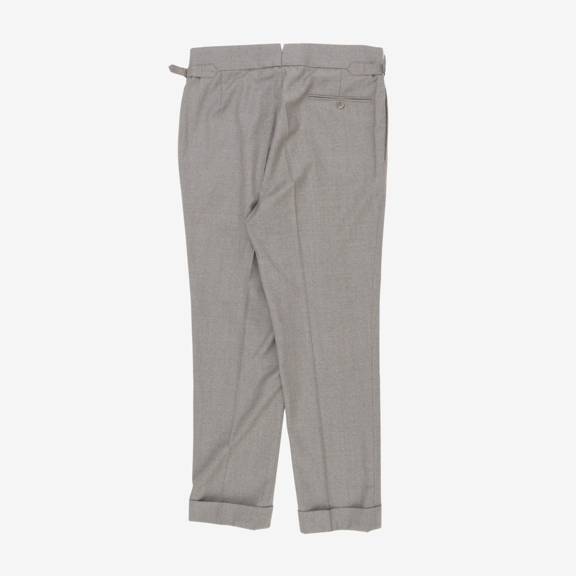 Bespoke Ghurka Flannel Trouser (32W X 29L)
