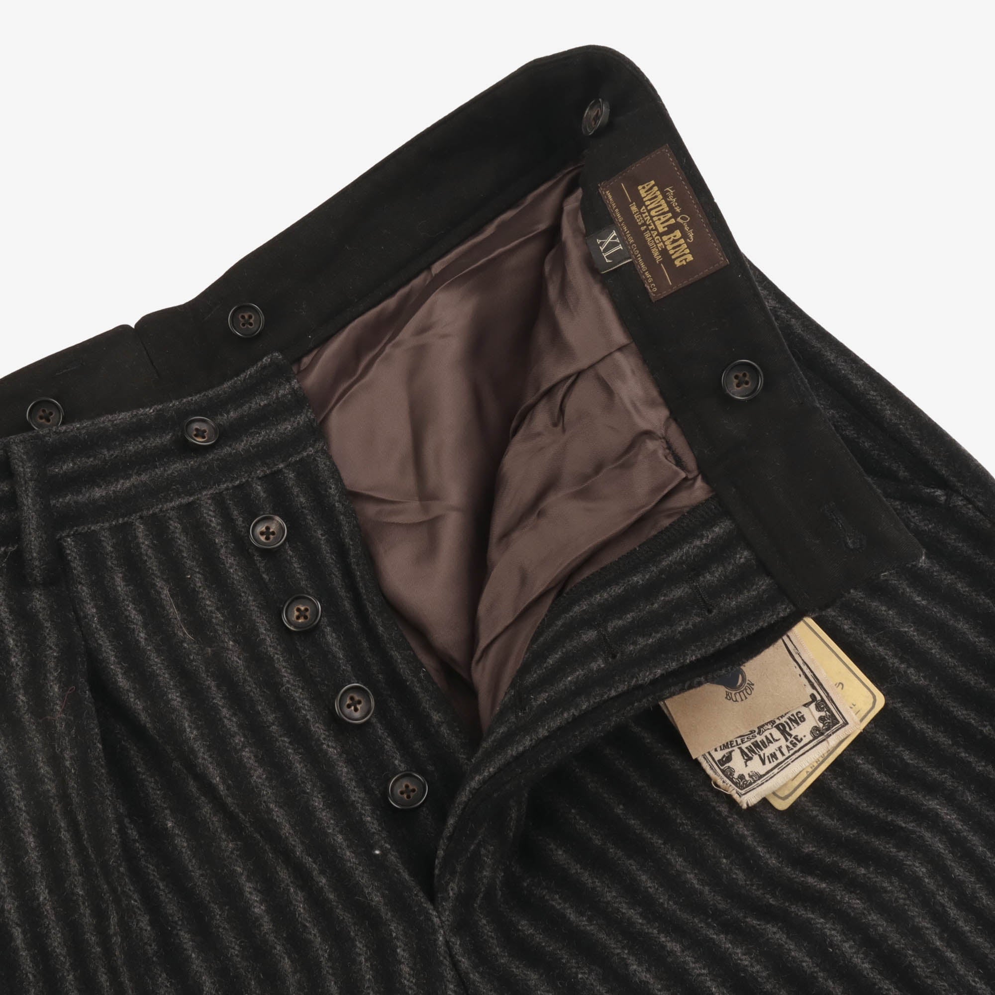 Wool Stripe Trousers (36W X 30L)