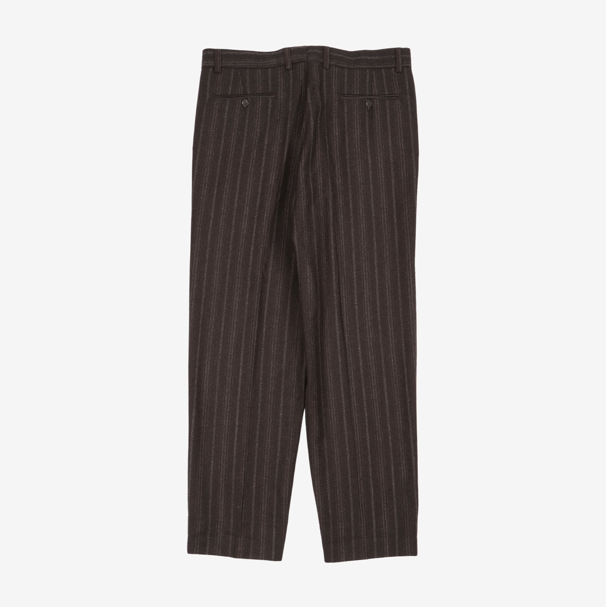 Wool Stripe Trousers (36W X 32L)