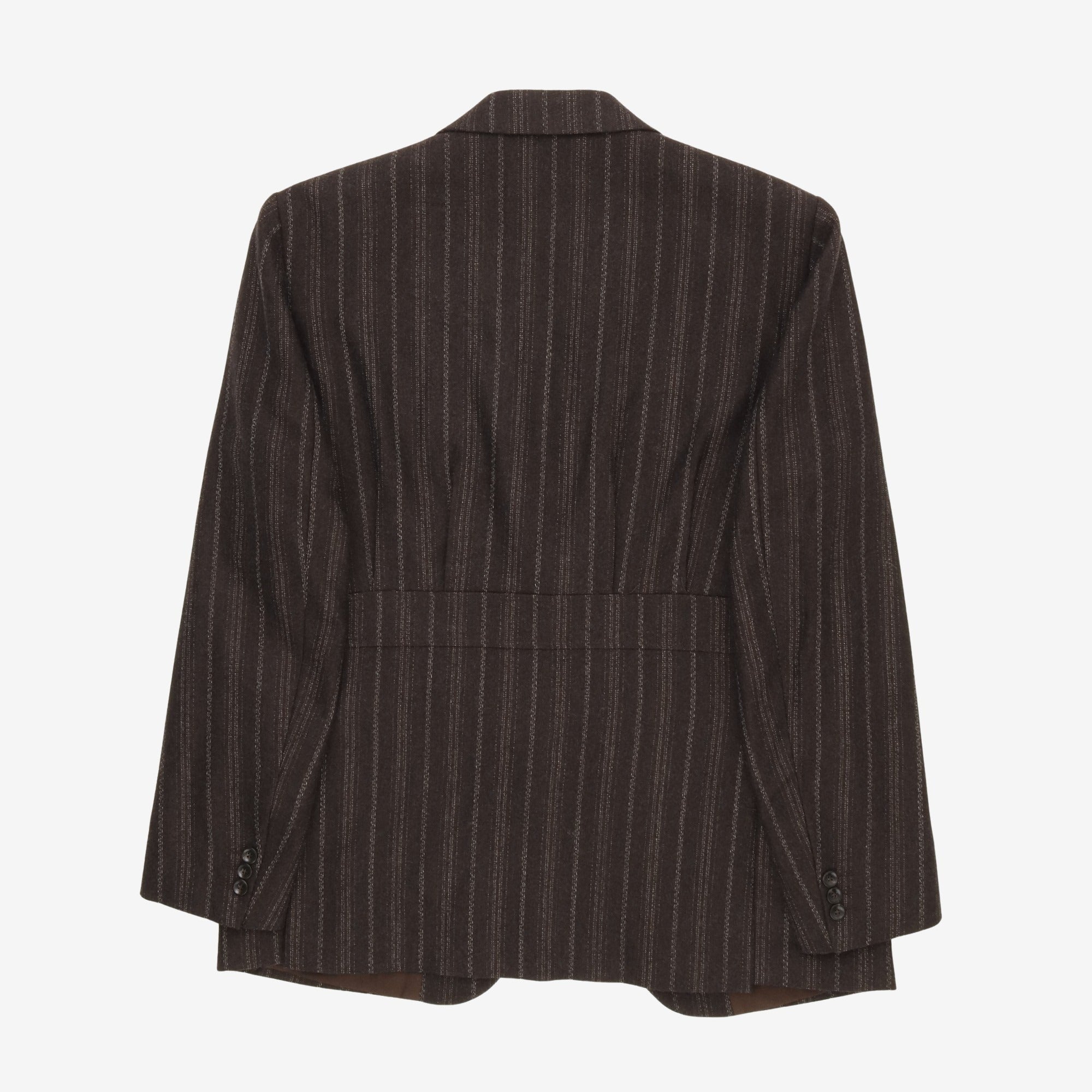 Wool Stripe Blazer