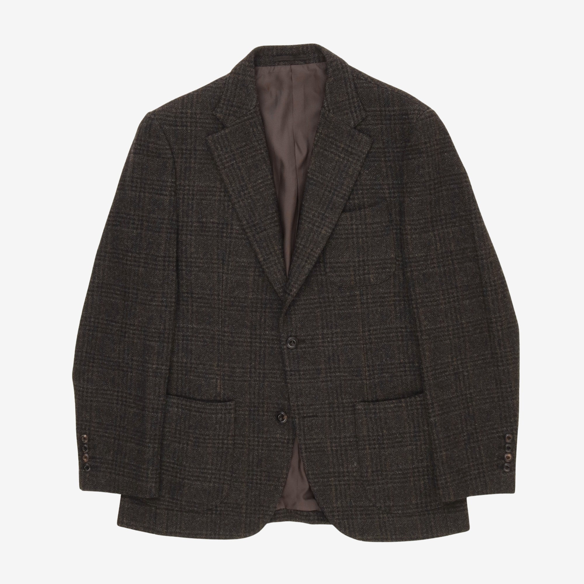 Herringbone Wool Blazer