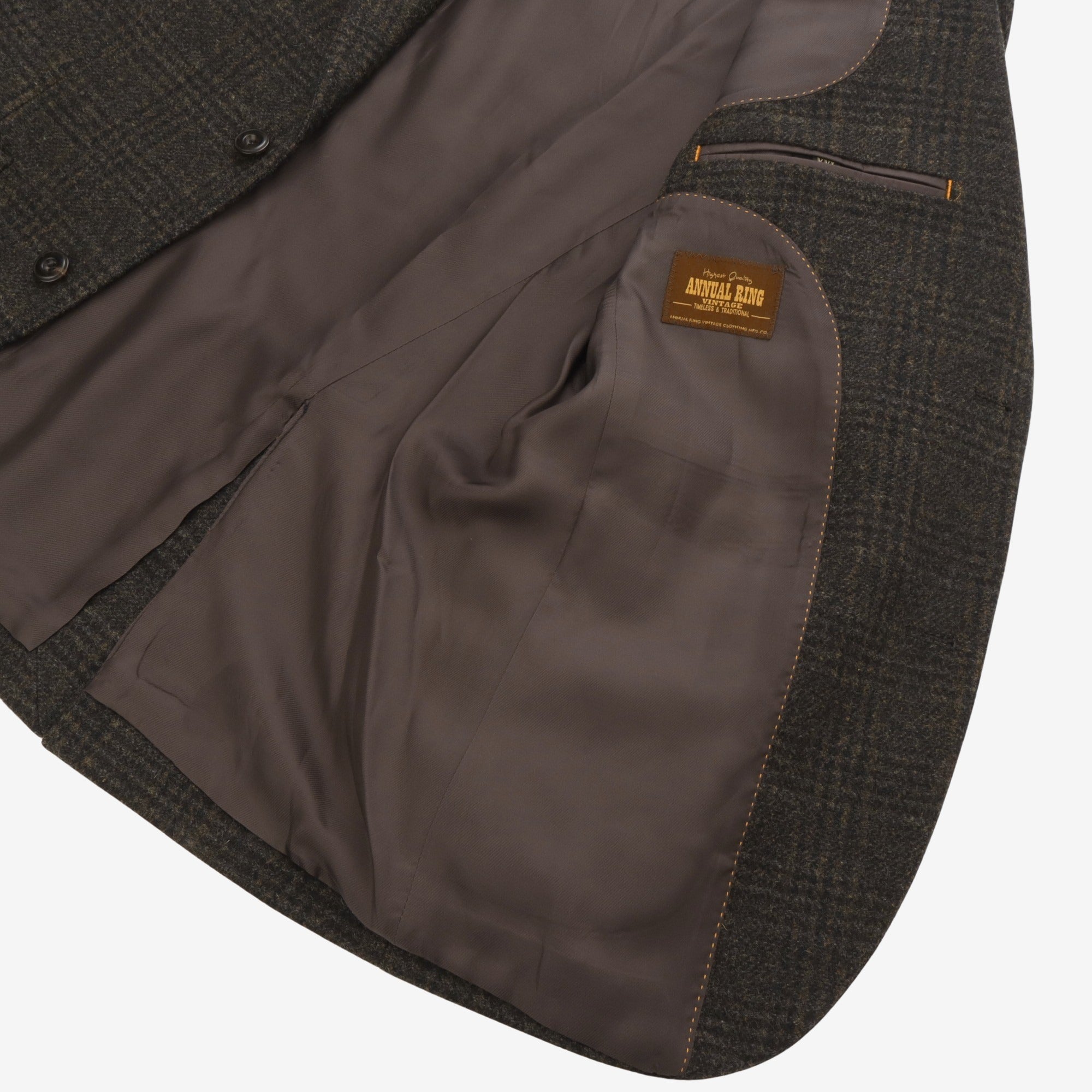Herringbone Wool Blazer