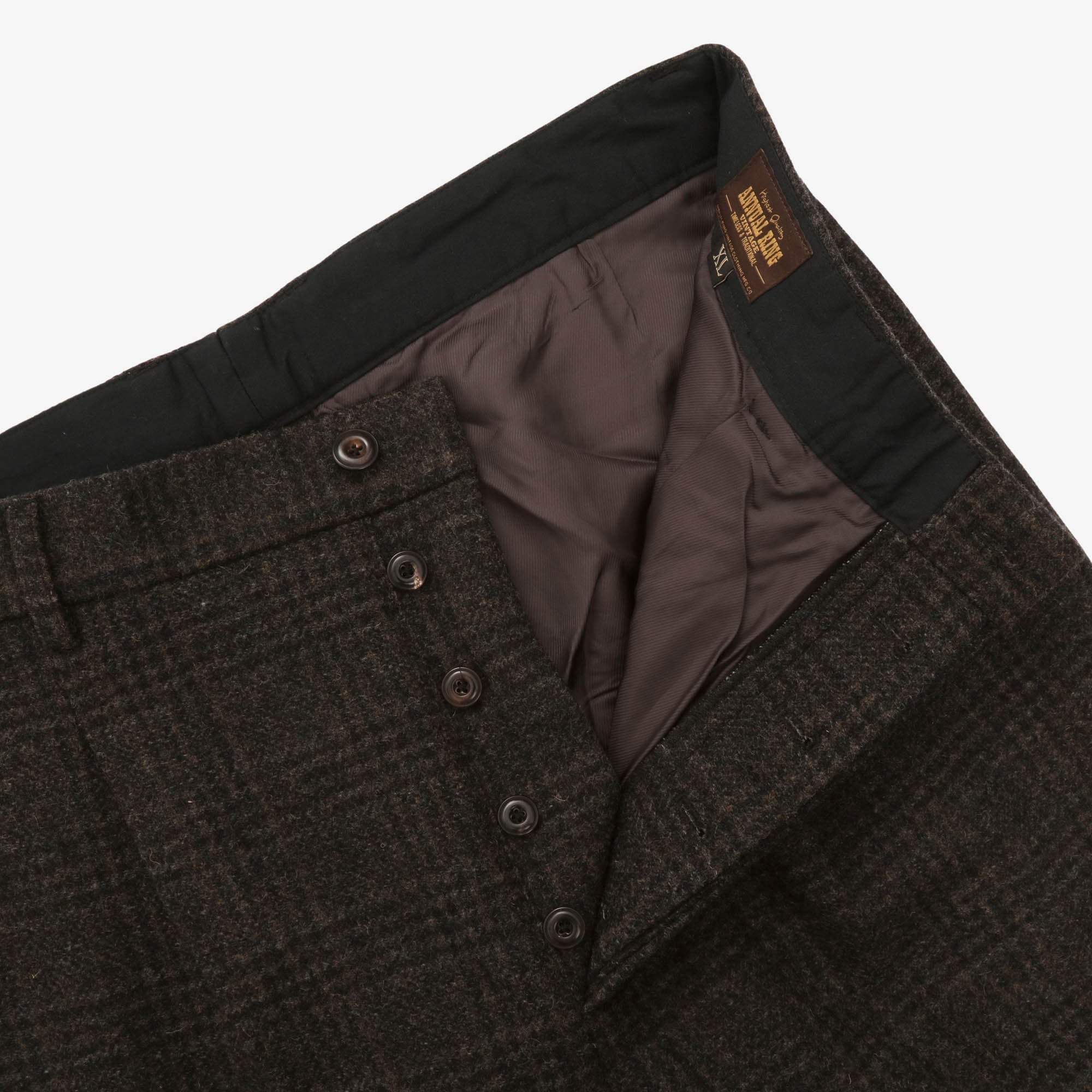 Herringbone Wool Trousers (36W X 30L)