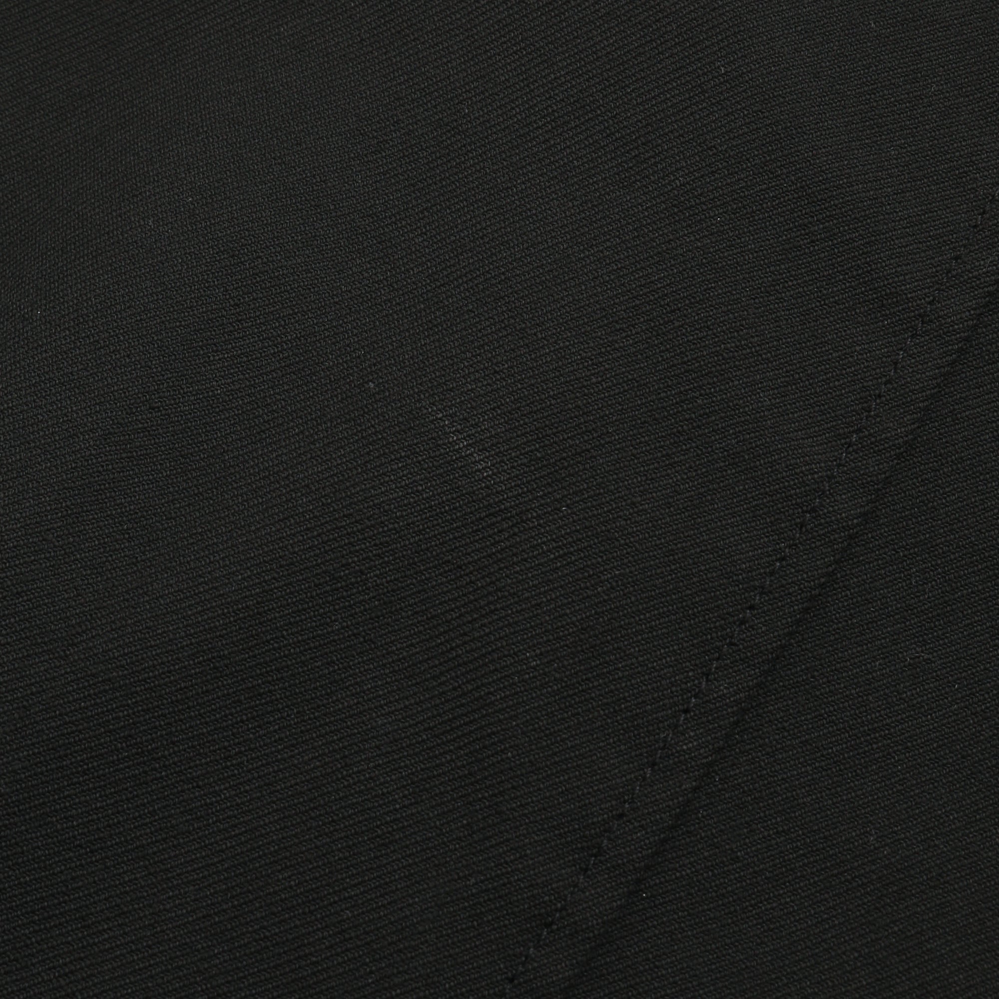 Velvet Collar Wool Twill Jacket