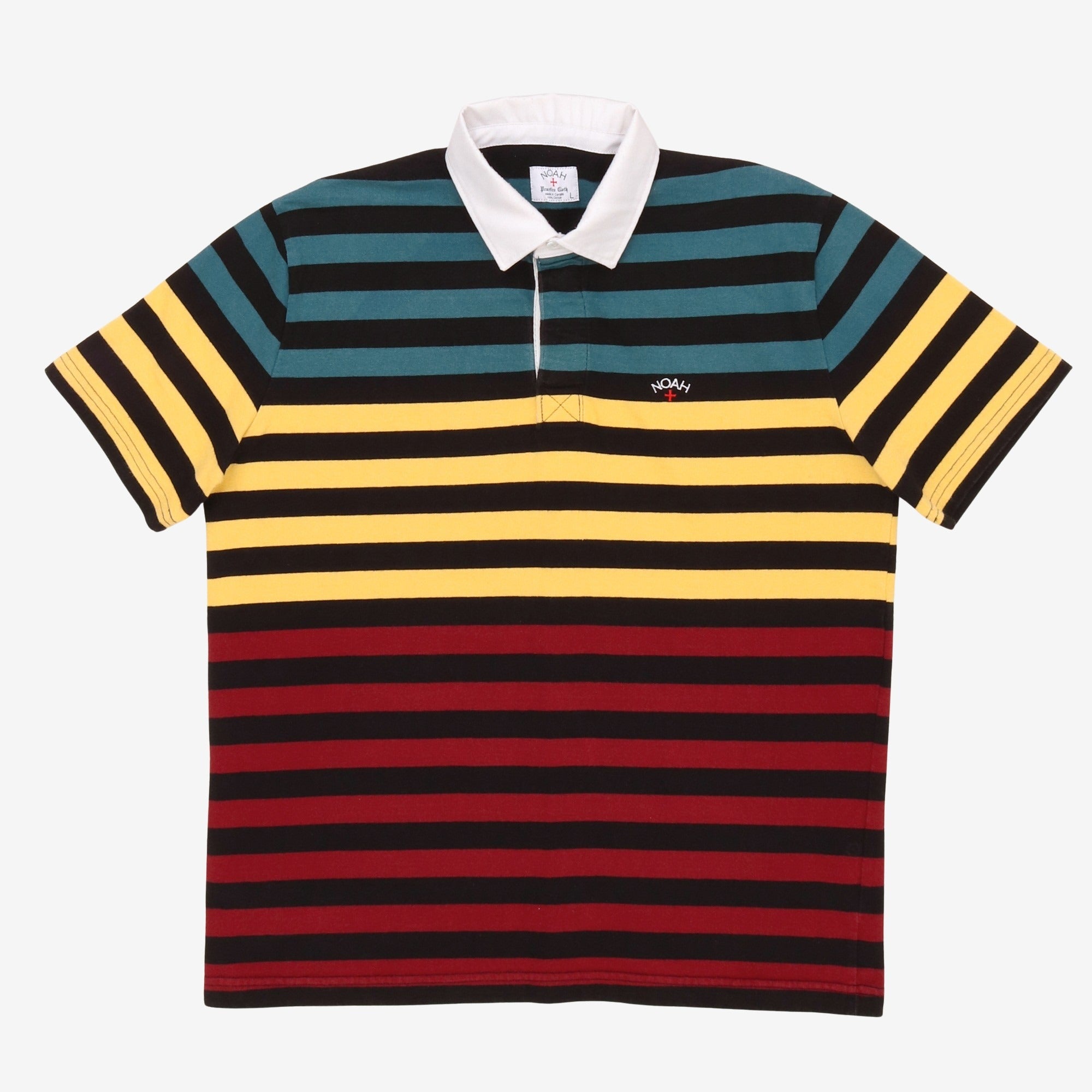 Striped Rugby Polo
