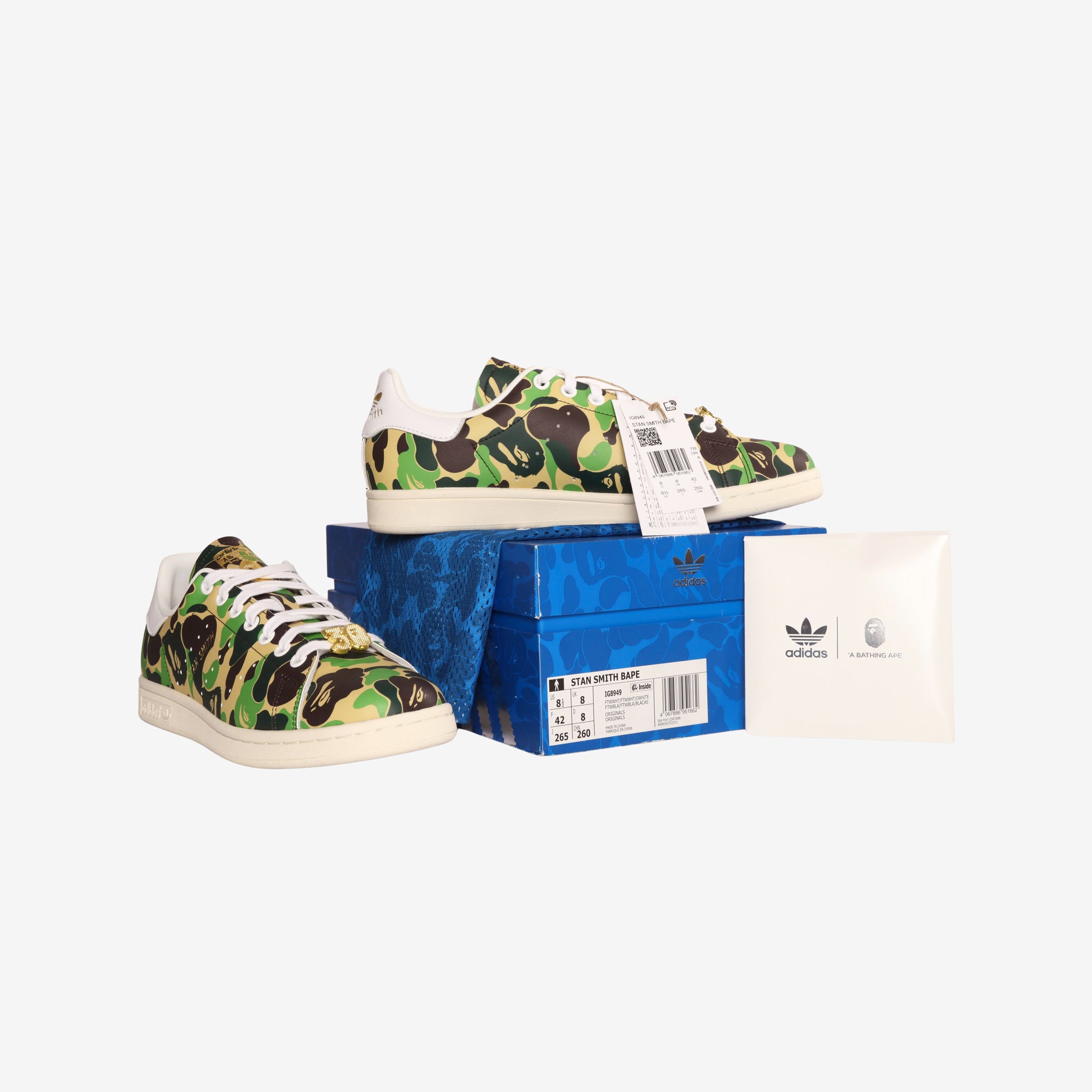ABC Camo Stan Smith Sneakers (BAPE)