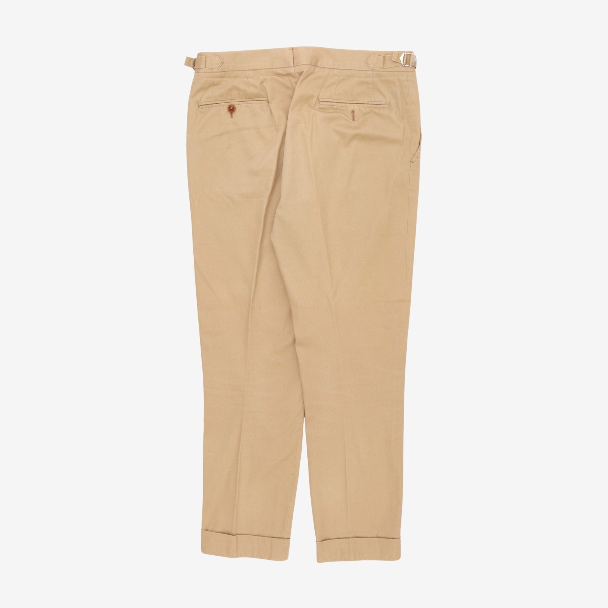 Tailored Pleated Chino (33W X 27.5L)