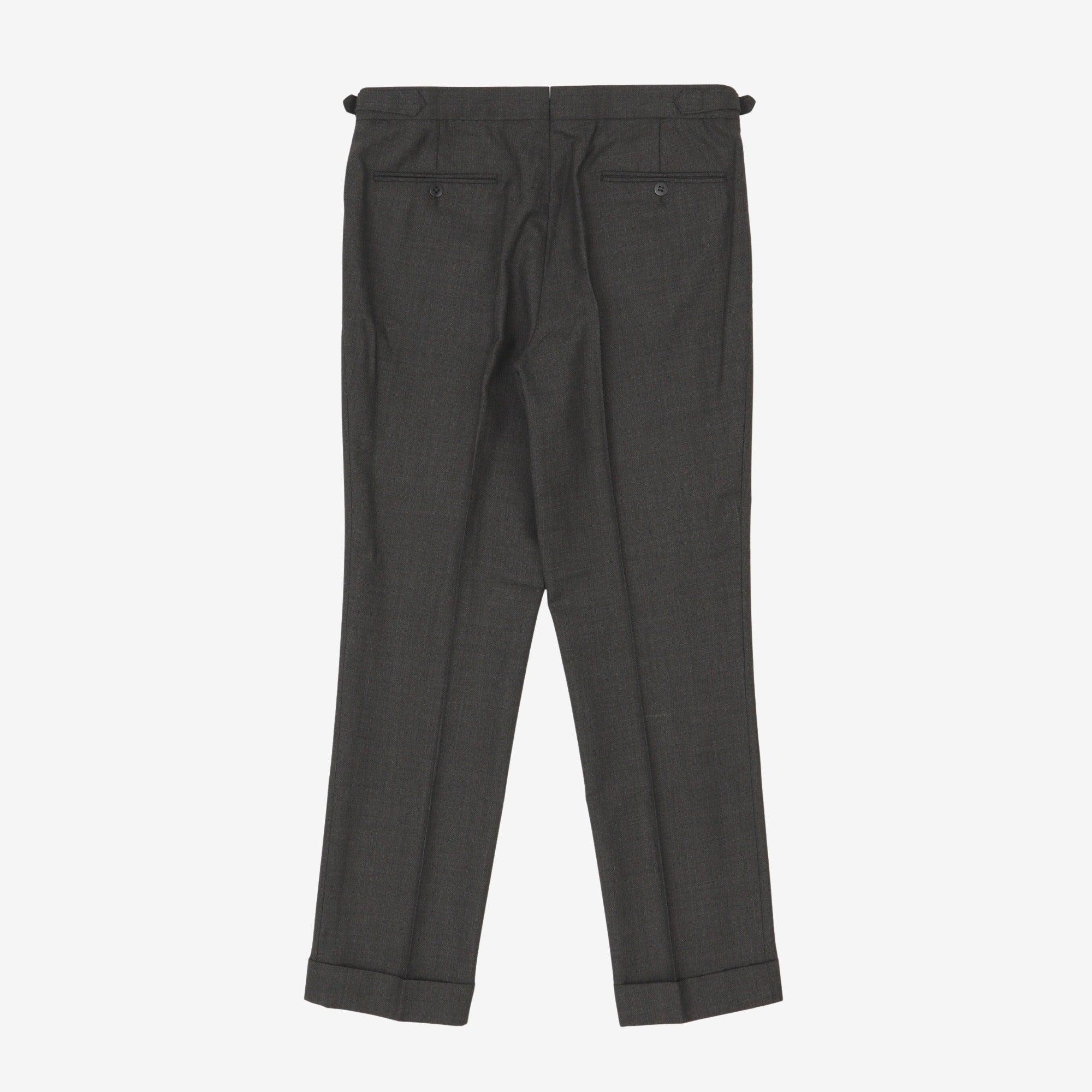 Bespoke Wool Tailored Trousers (32W X 28L)