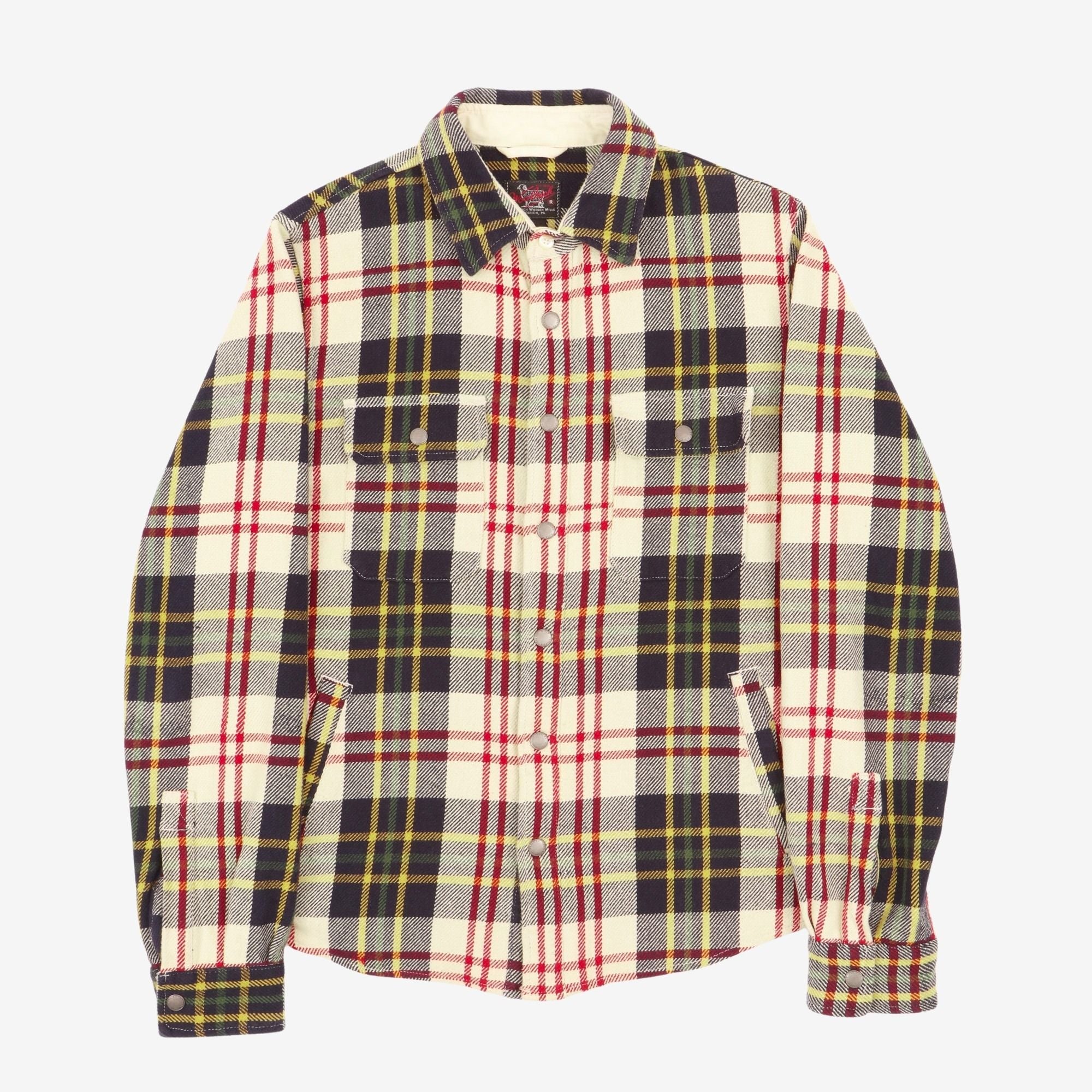 Flannel Check Overshirt