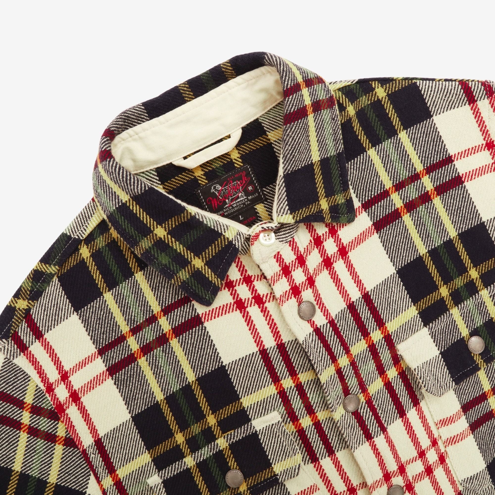 Flannel Check Overshirt