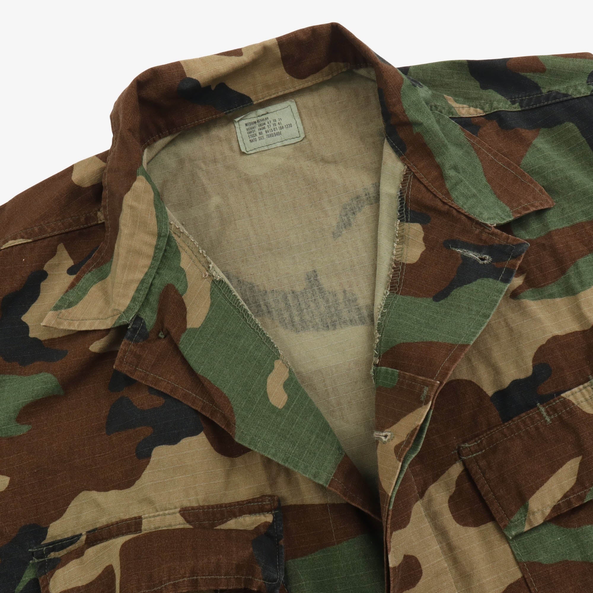US Army Camouflage BDU Jacket