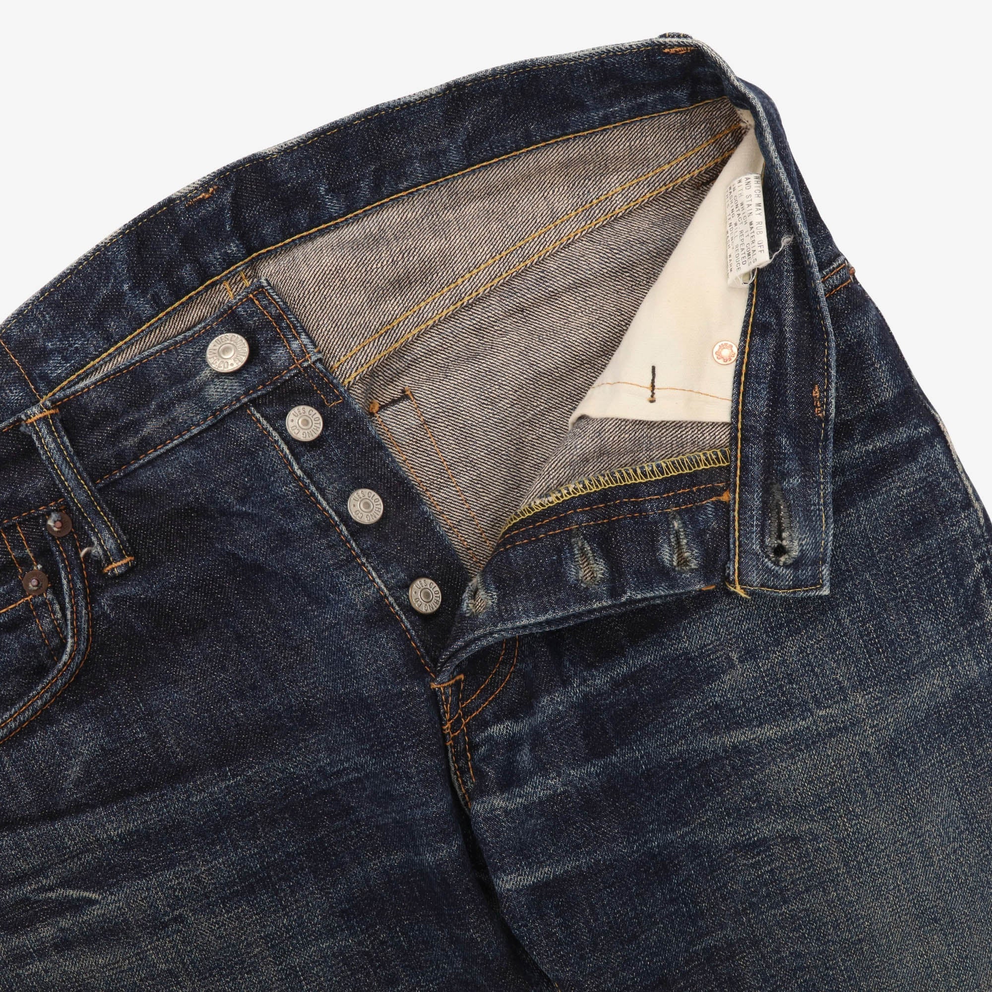 Lot 400T Tapered Selvedge Denim (30W X 34L)