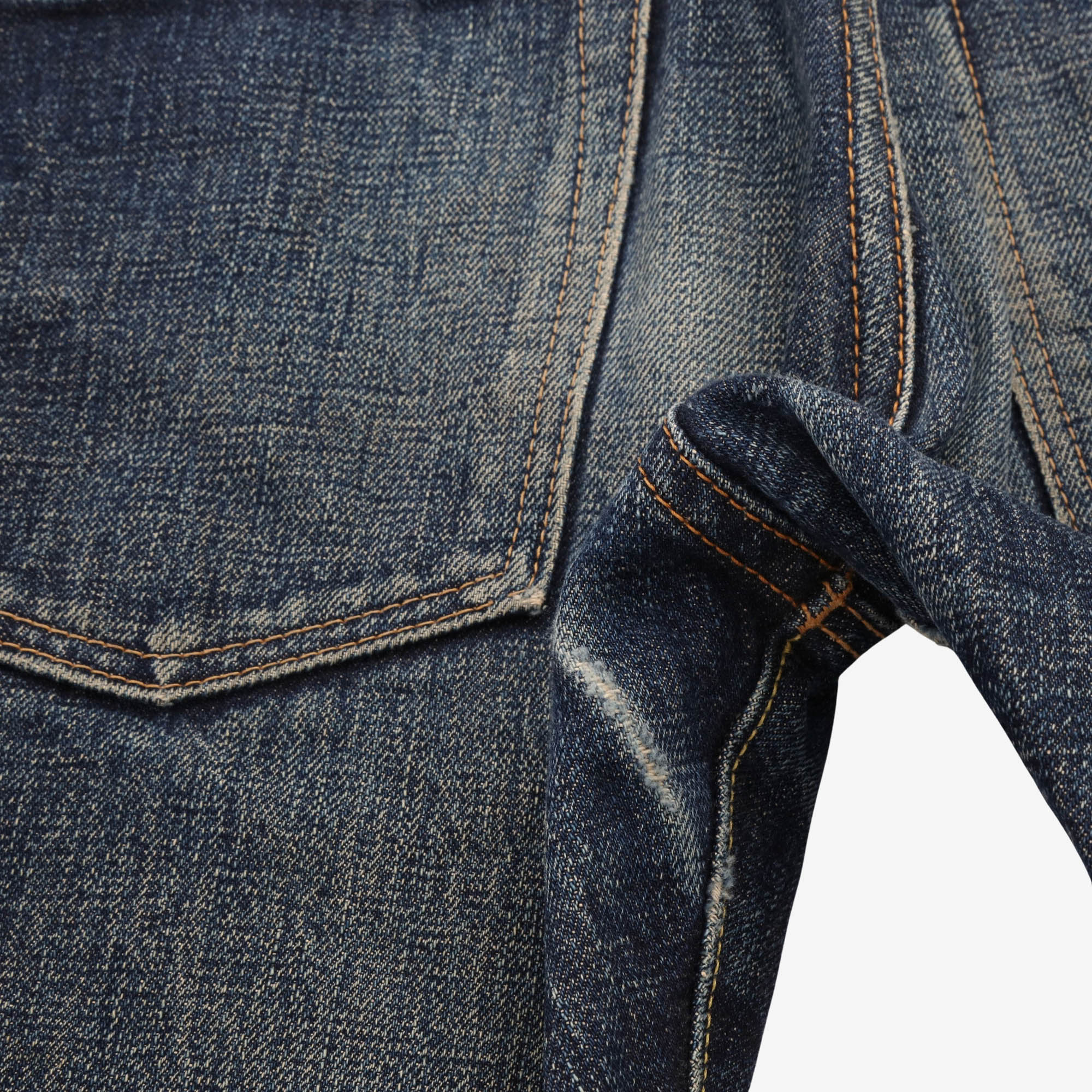 Lot 400T Tapered Selvedge Denim (30W X 34L)