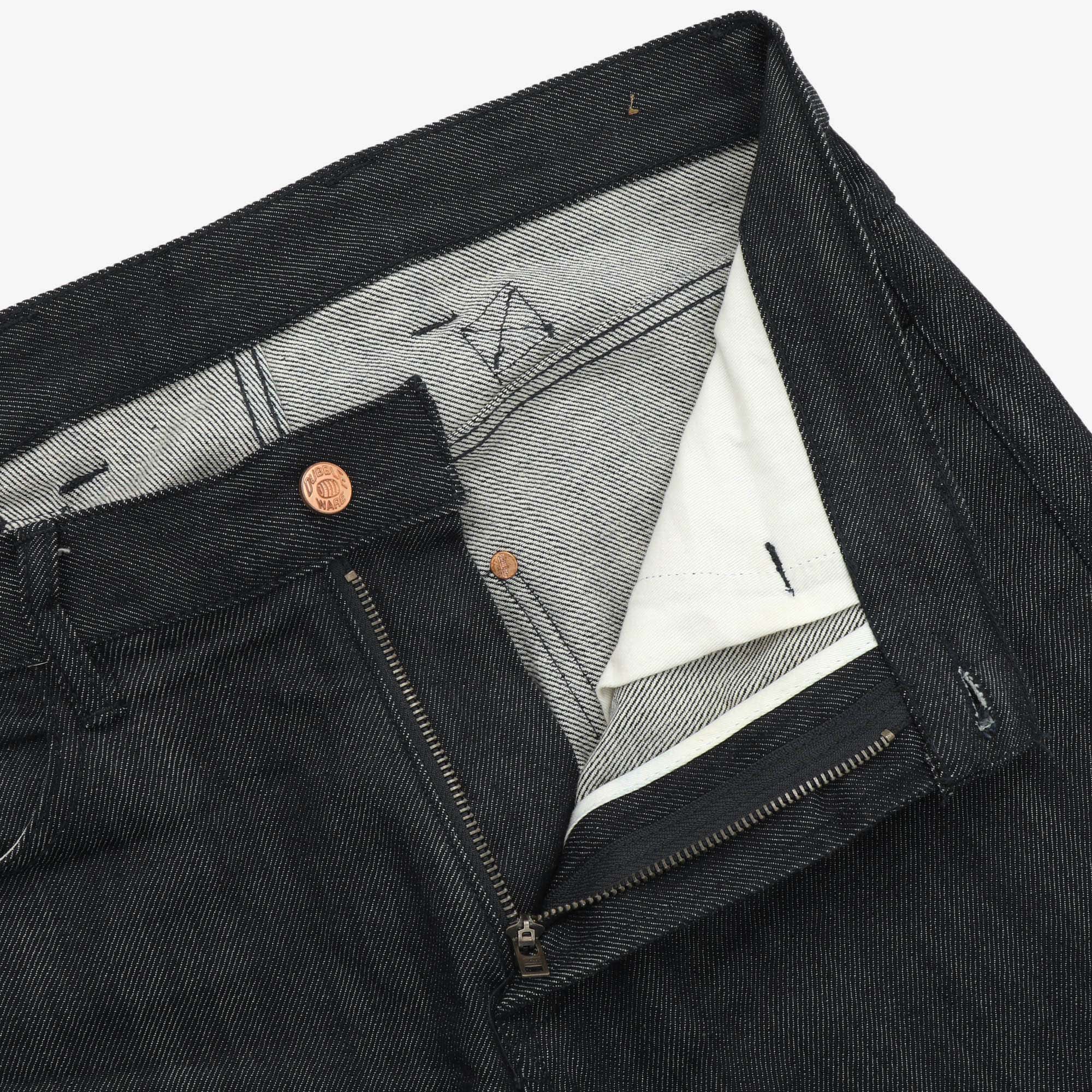 Straight Leg Selvedge Denim Jeans