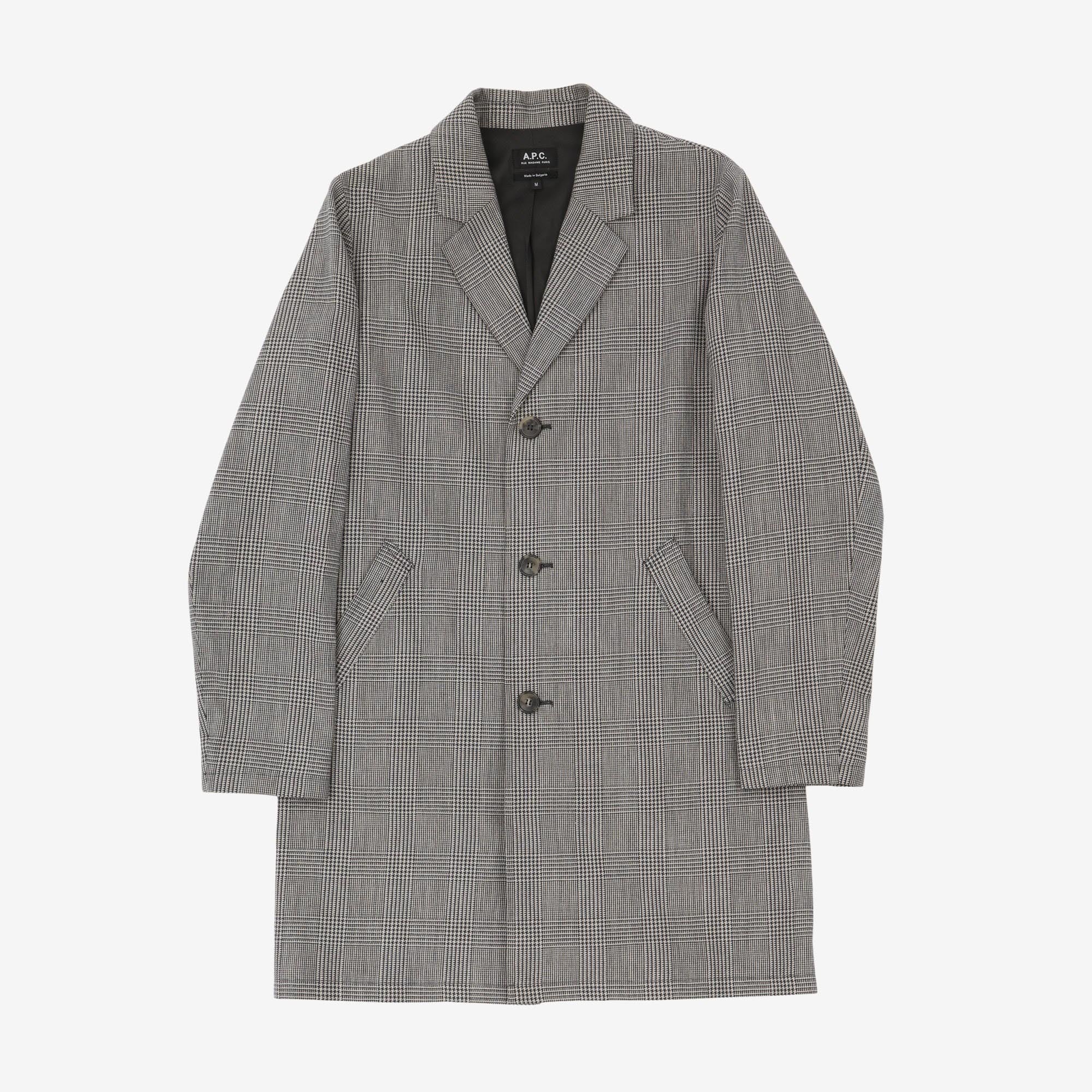 Houndstooth Overcoat