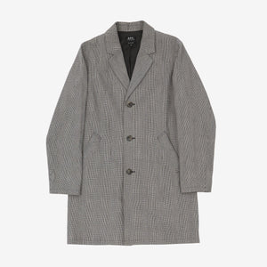 Houndstooth Overcoat