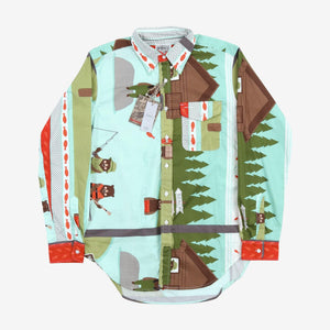 Workaday Print BD Shirt (Rare)