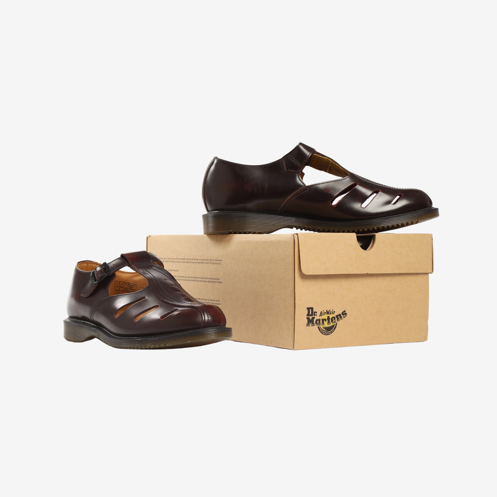 Deirdre Leather T-Bar Sandal