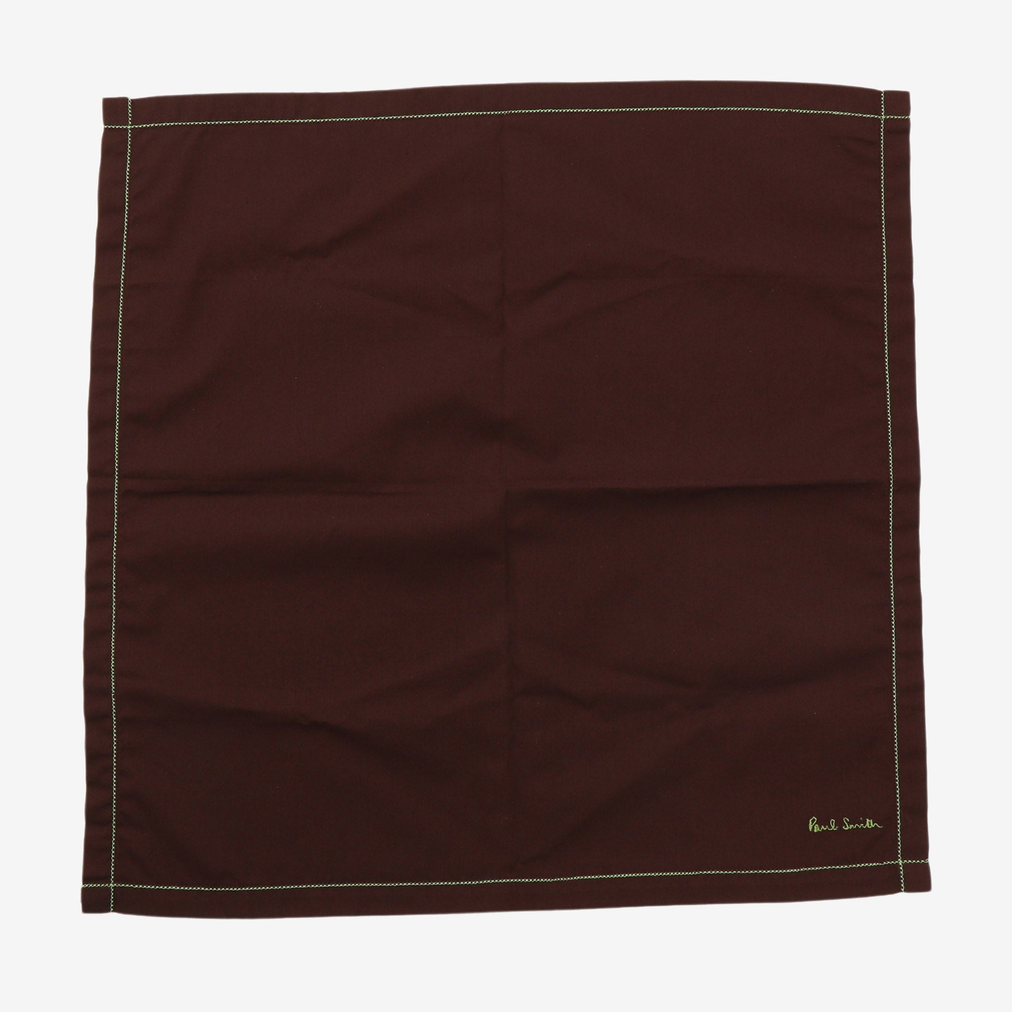 Hemstitched Cotton Pocket Square