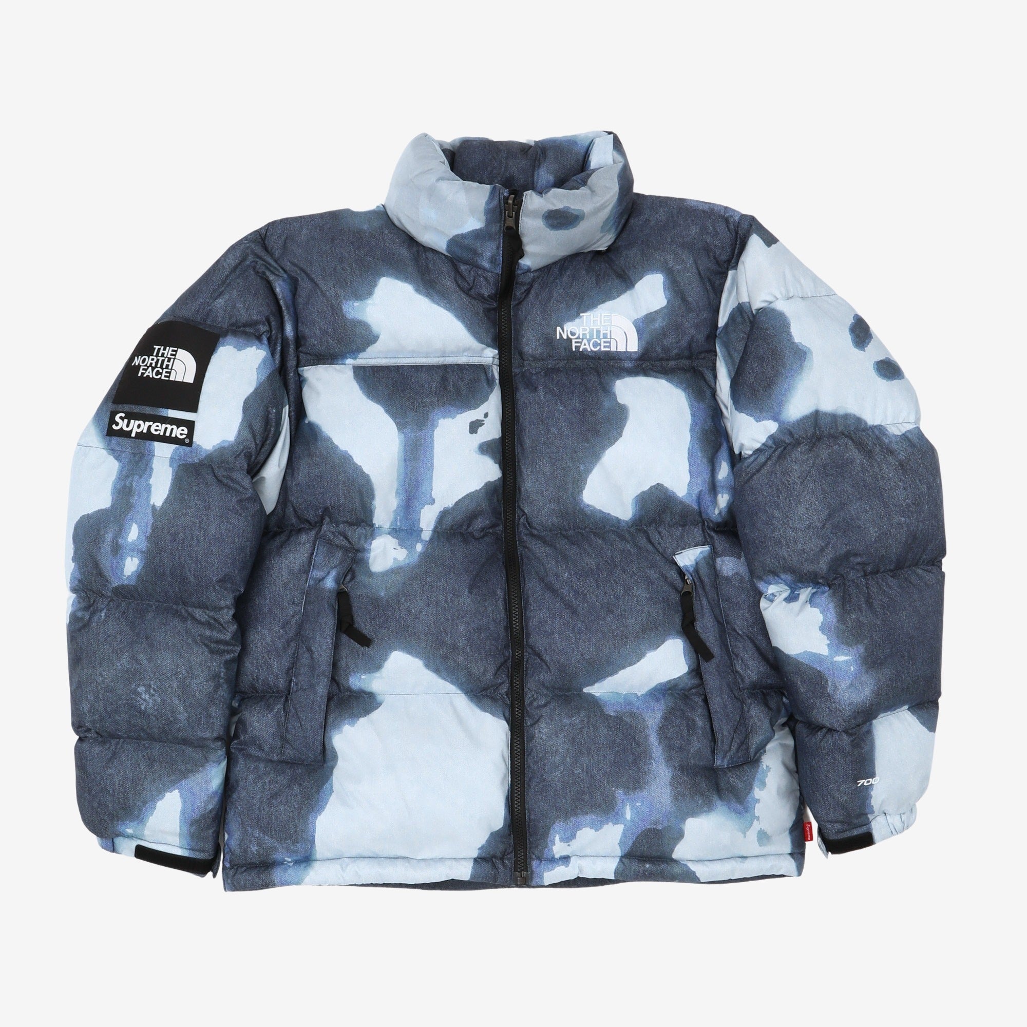 Supreme Bleached Nuptse Jacket