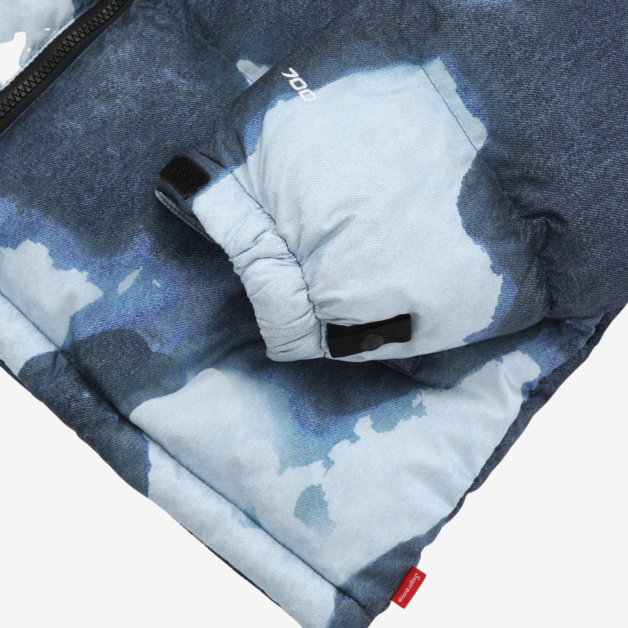 Supreme Bleached Nuptse Jacket
