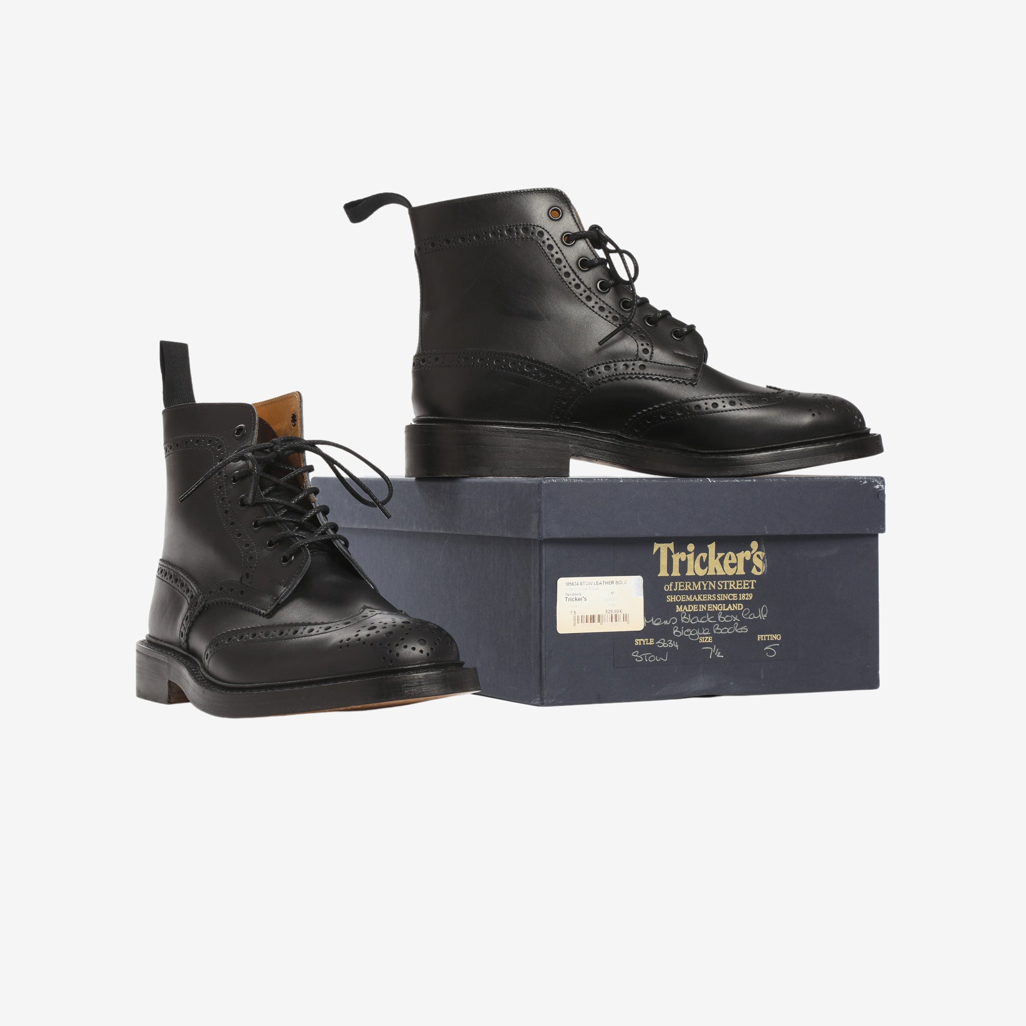 Stow Brogue Boots
