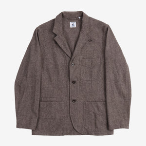 Wool Herringbone Blazer
