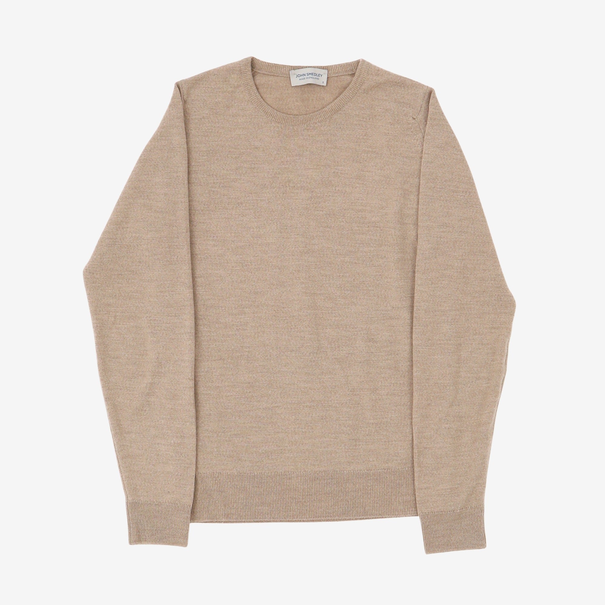 Crew Neck Wool Sweater