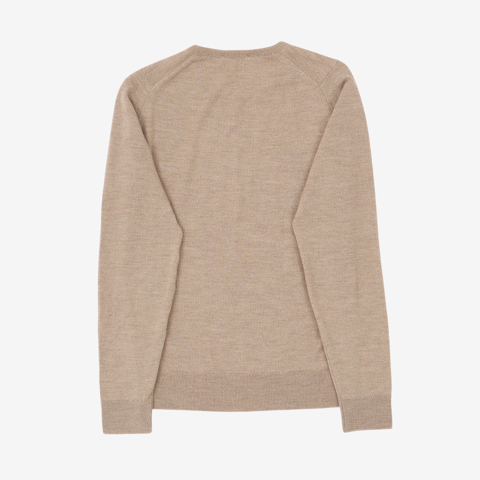 Crew Neck Wool Sweater