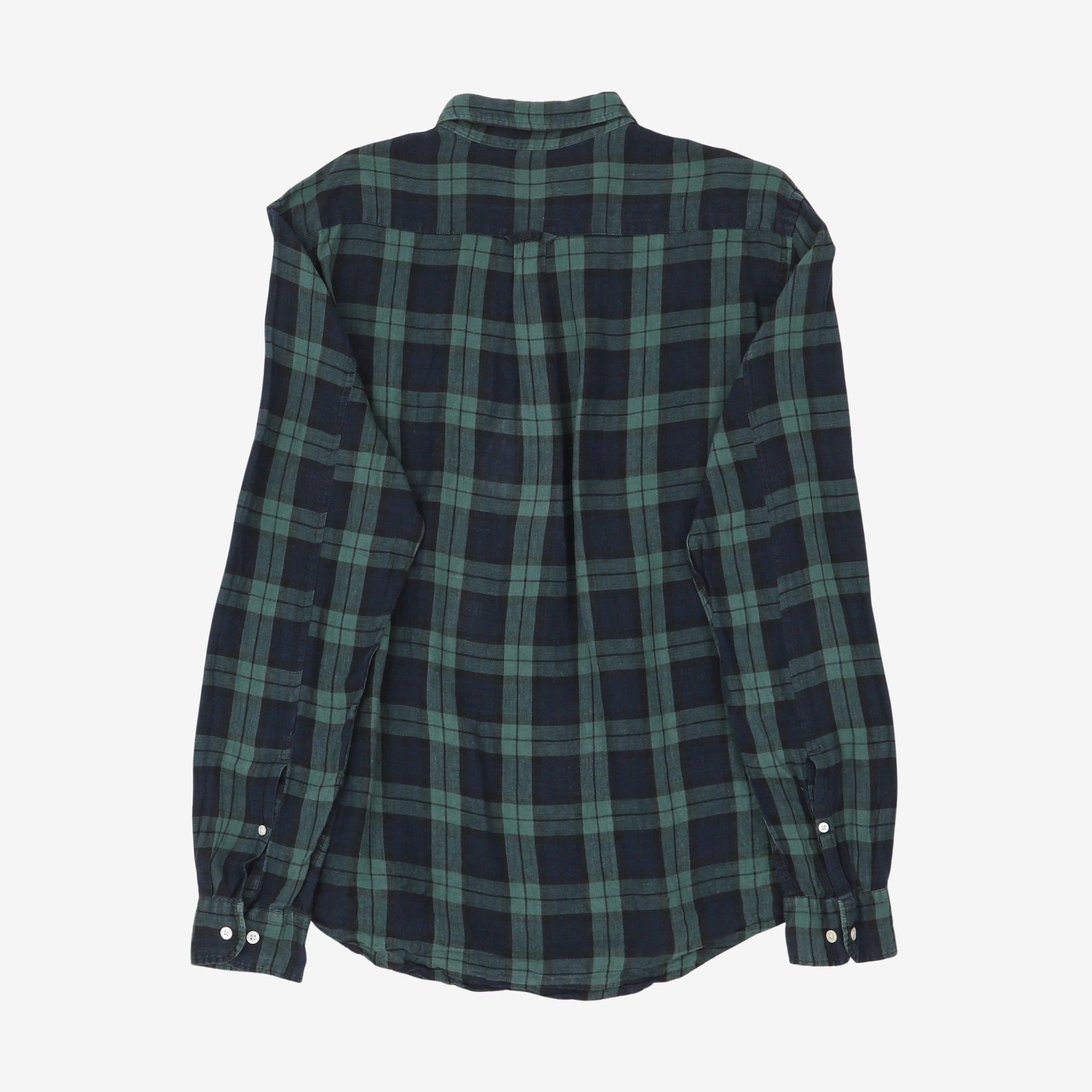 Linen Check BD Shirt