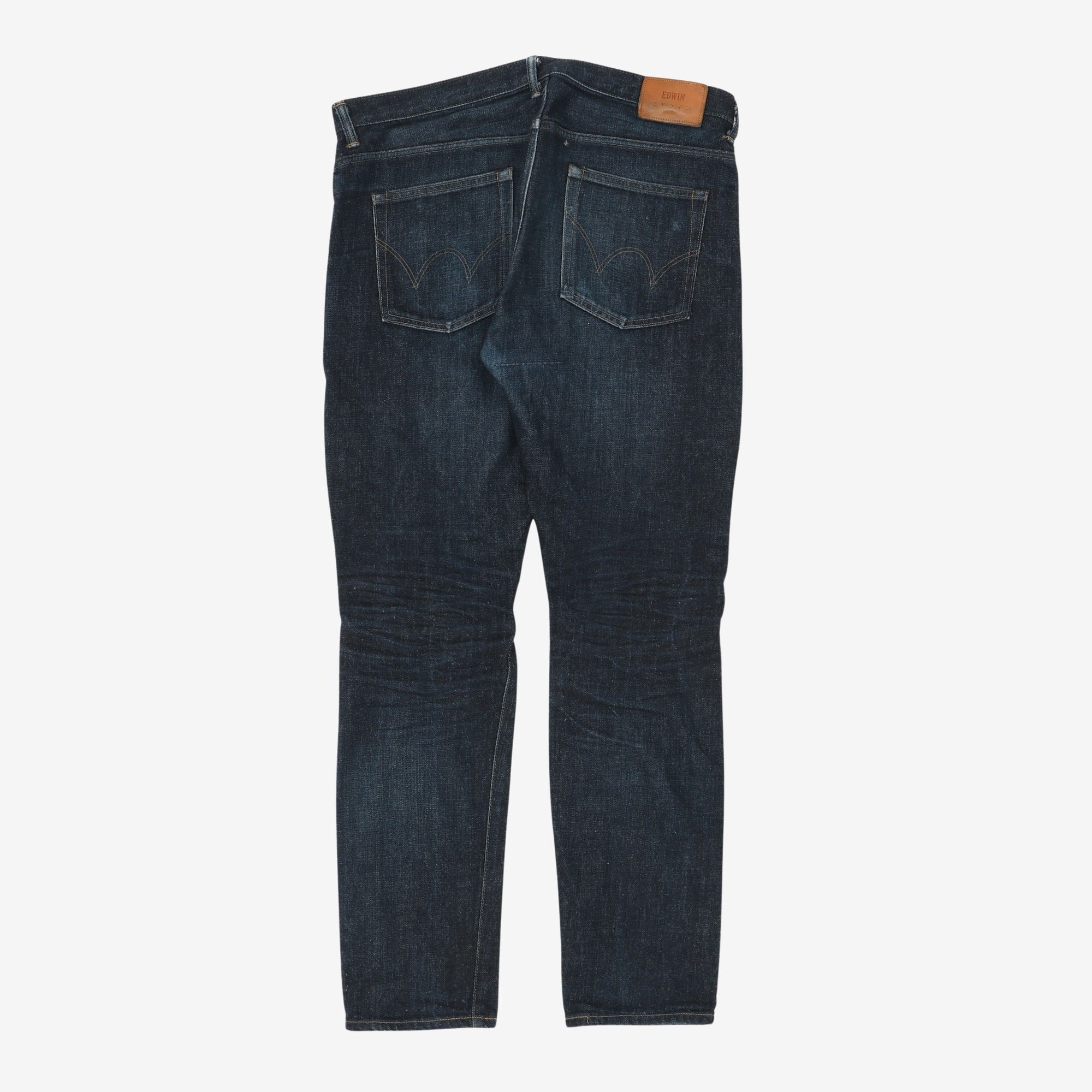 Relaxed Straight Leg Jeans