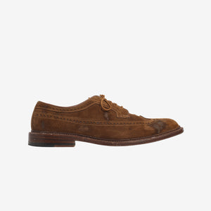 Drake’s Snuff Suede Longwing