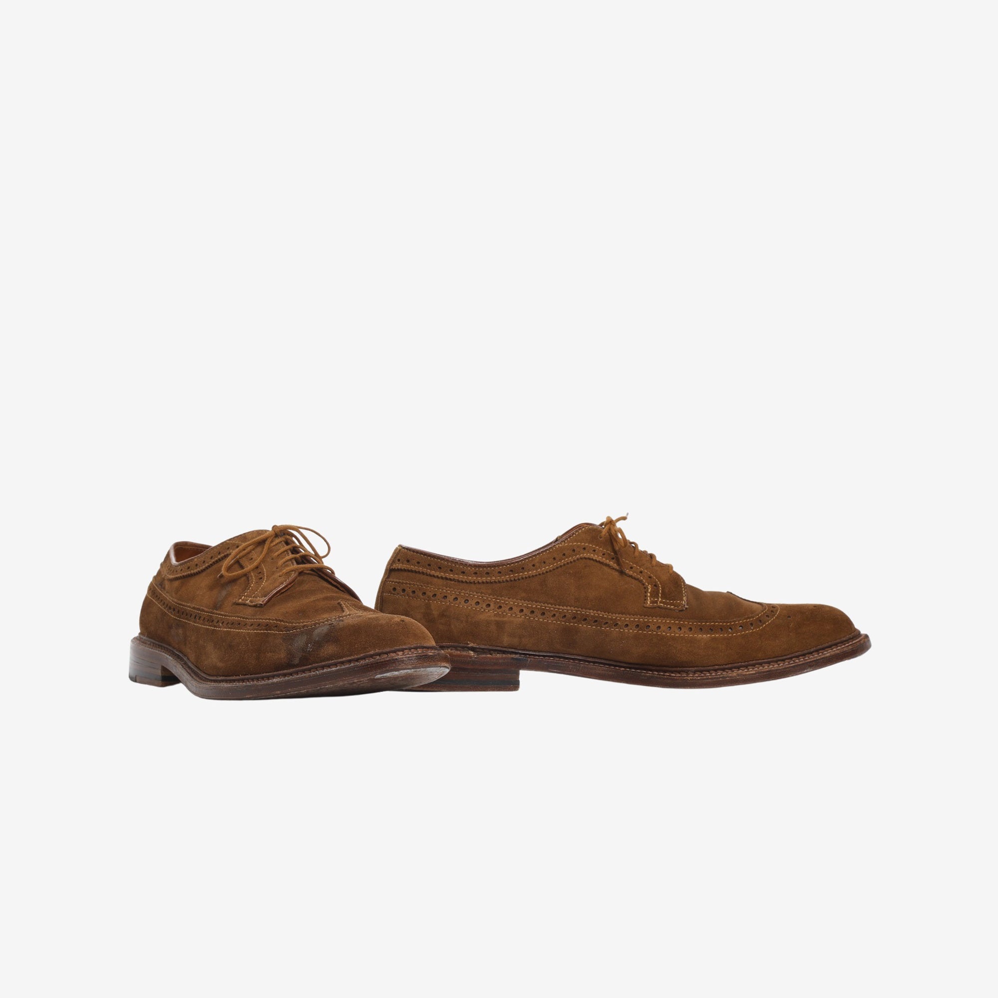 Drake’s Snuff Suede Longwing