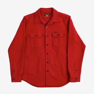 13oz Heavy Solid Flannel CPO Shirt