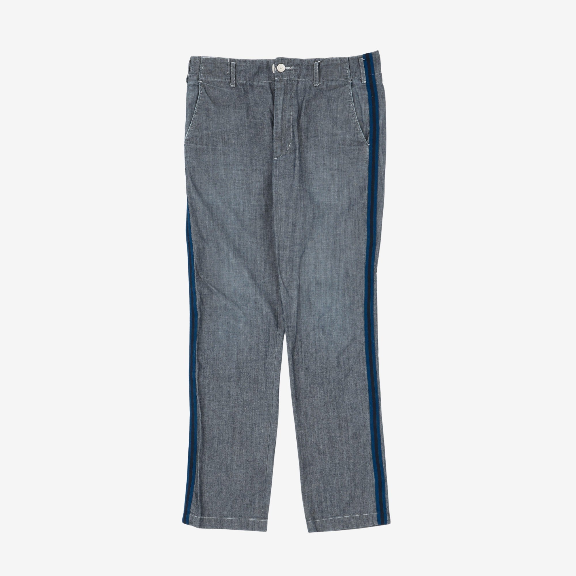 Chambray Side Stripe Chinos