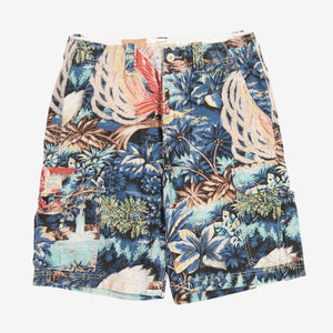 Hawaiian Print Shorts