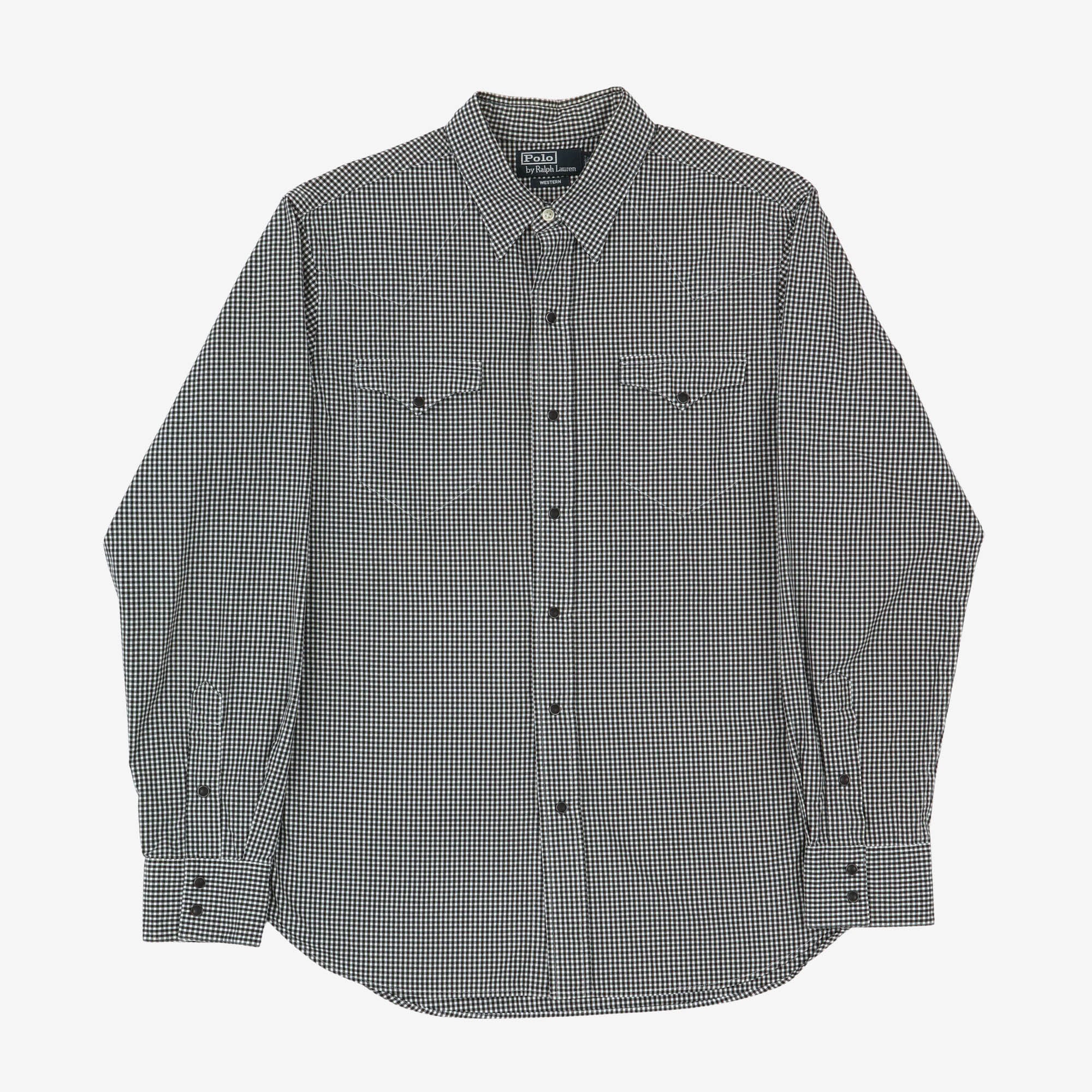 Checkered Western Shirt
