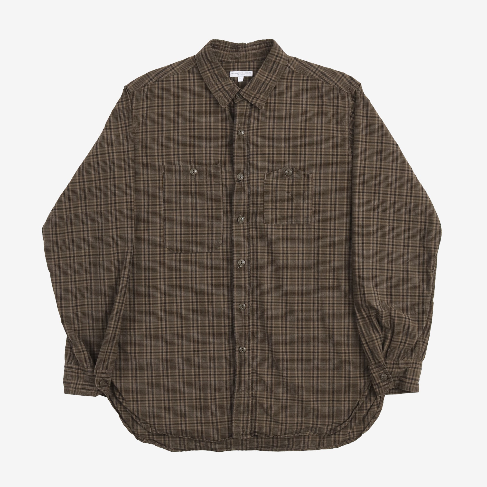 Check Cotton Shirt