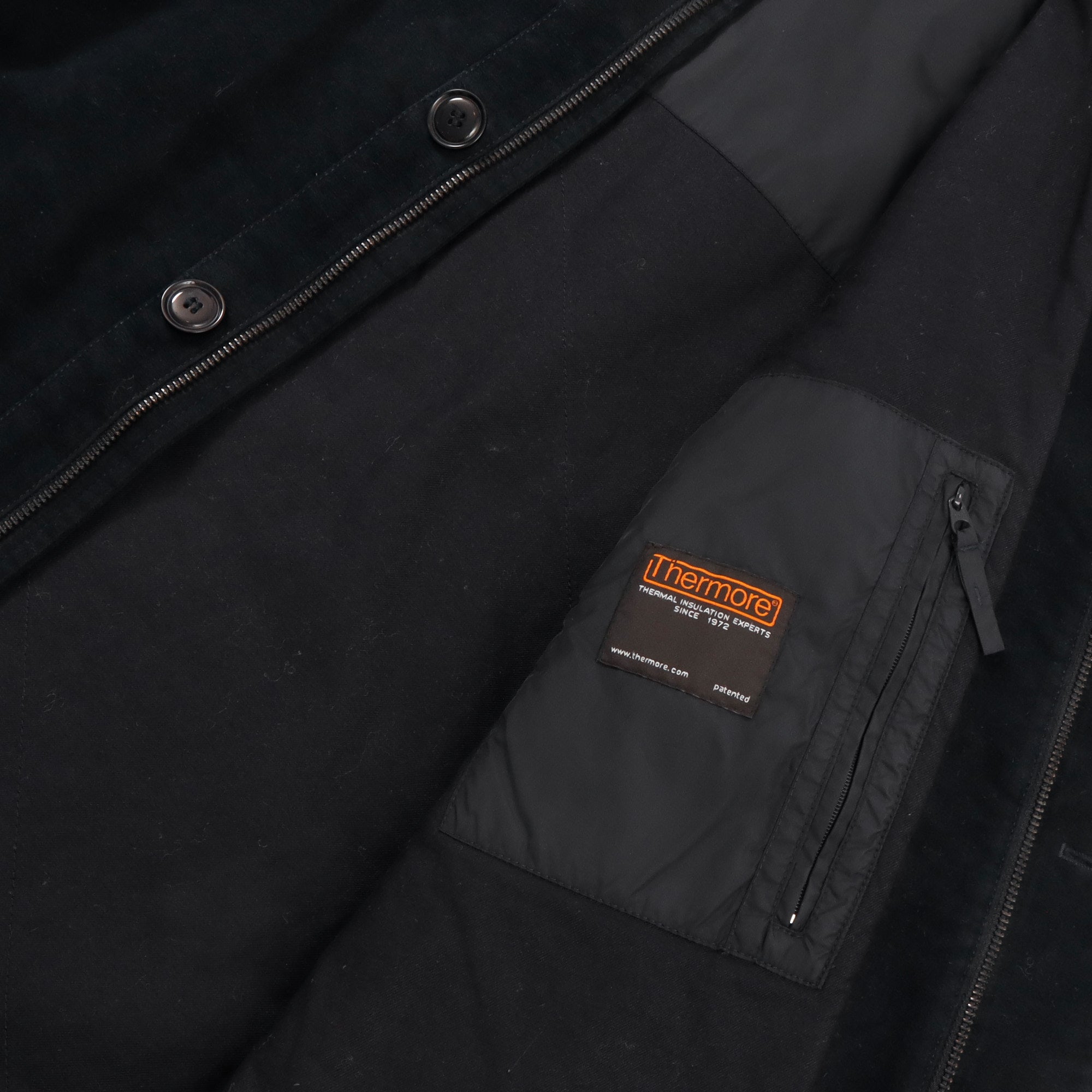 Thermore Insulated Suede Jacket