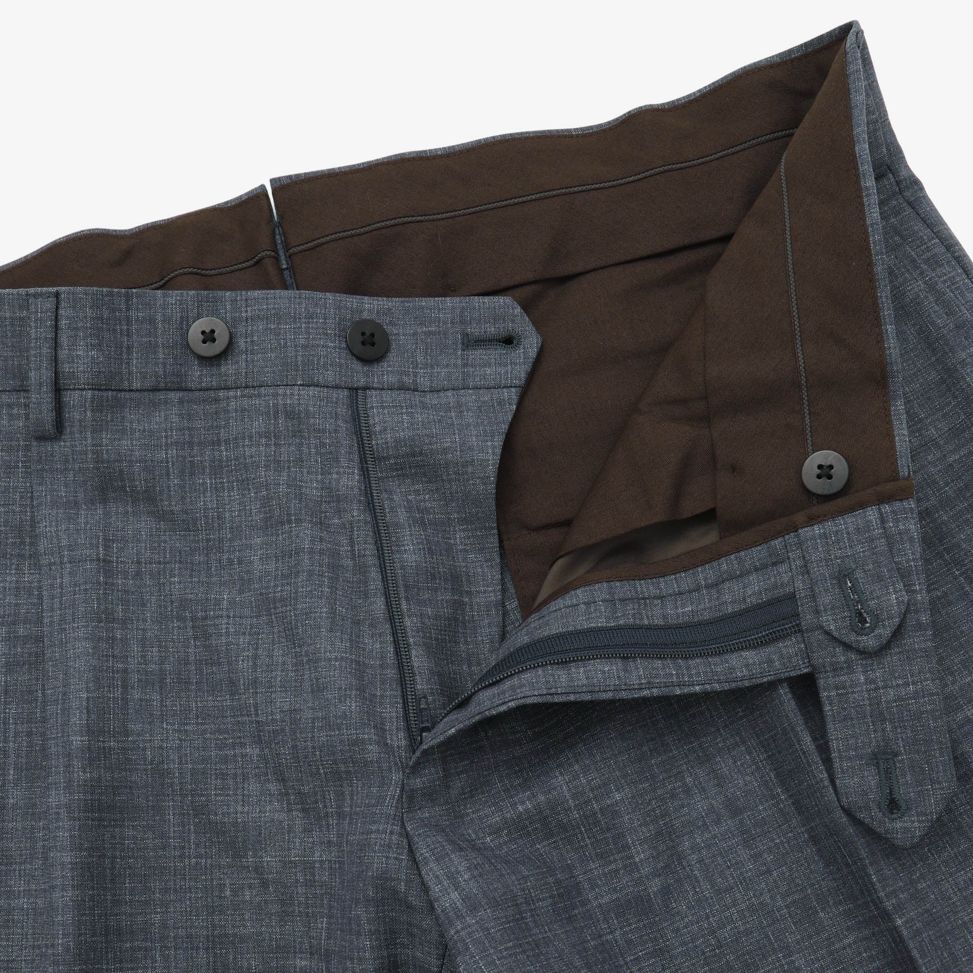 Pleated Wool Trouser (35W x 28.5L)