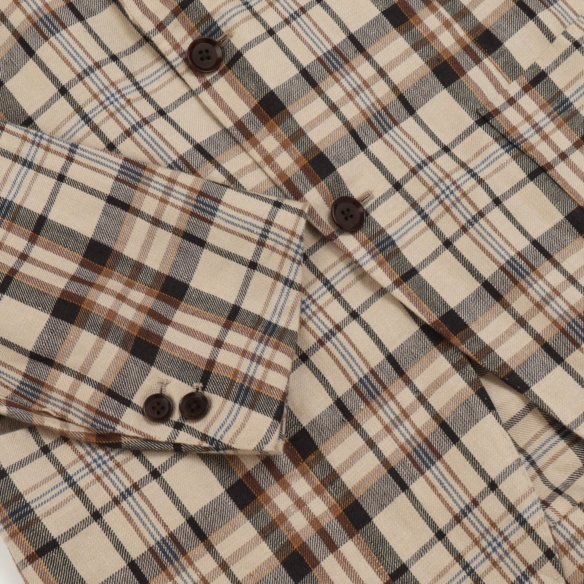 Beams Linen Check Blazer