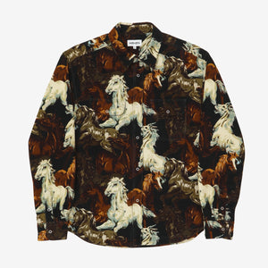 Horse Print Overshirt
