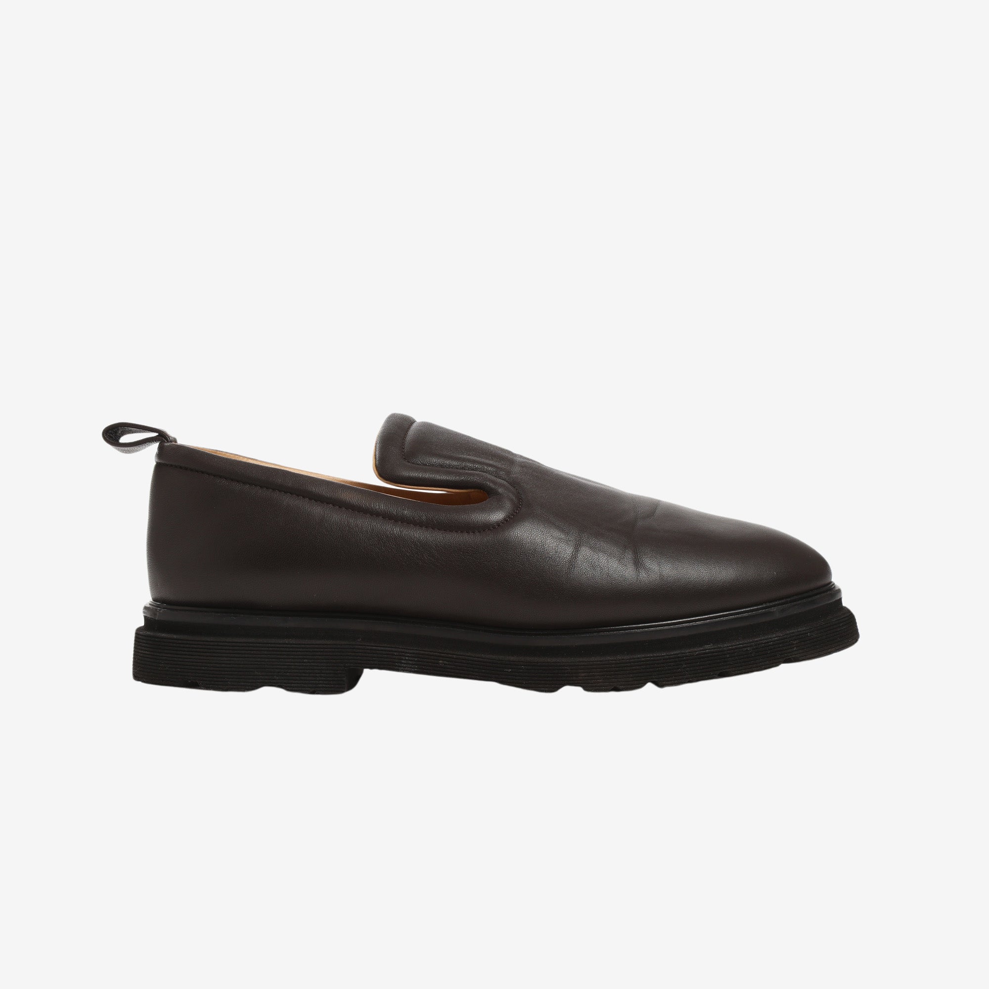 Padded Leather Loafers