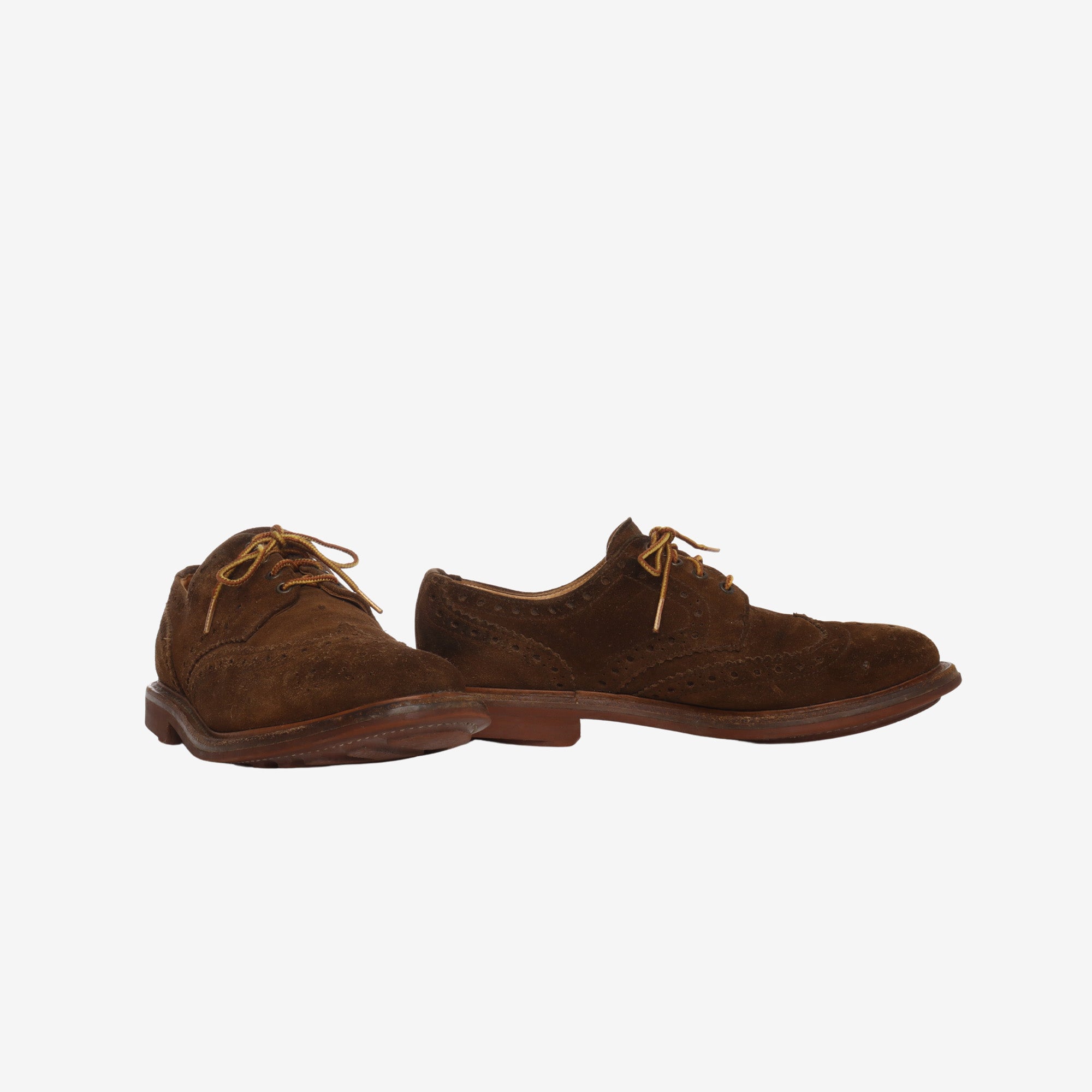 Suede Brogues