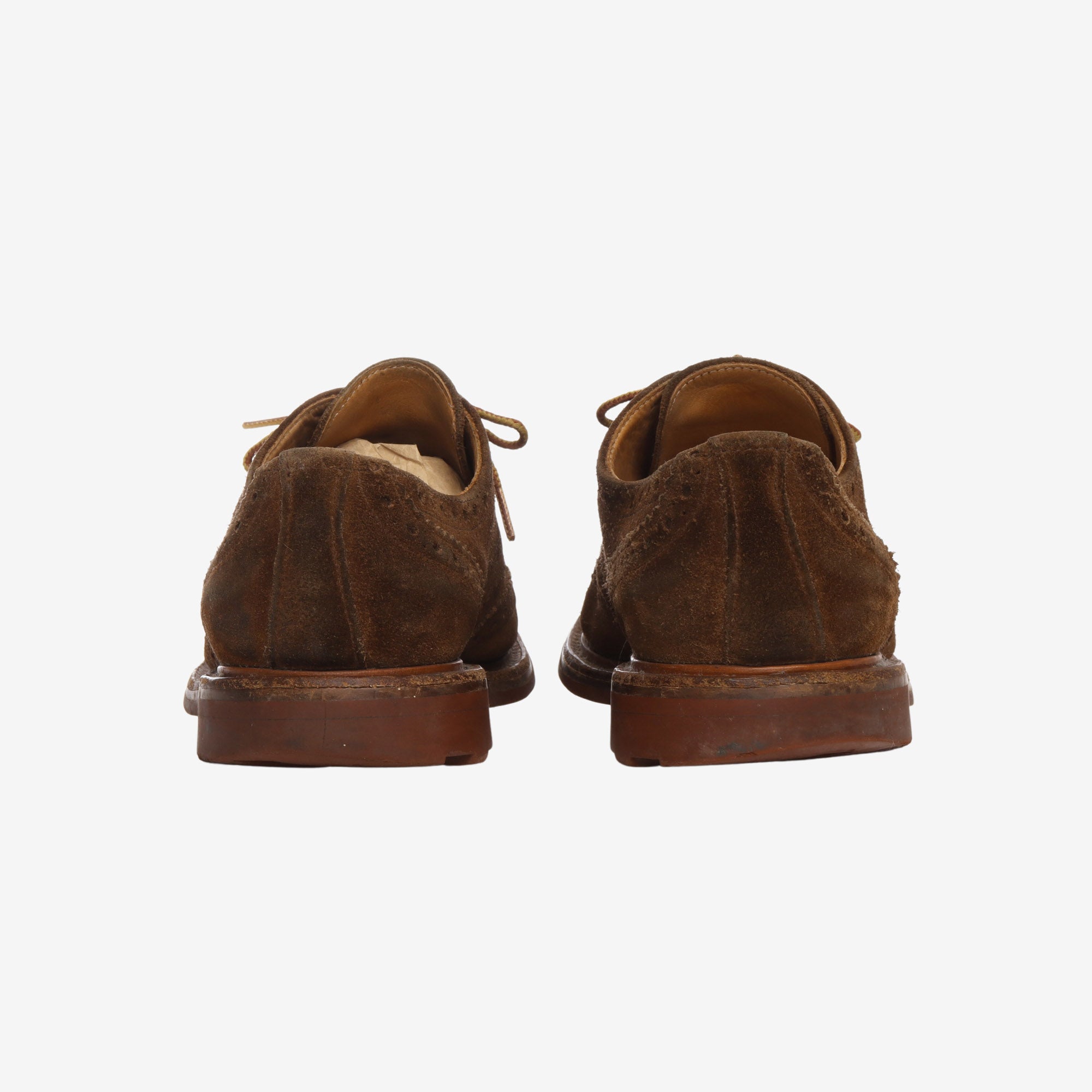 Suede Brogues