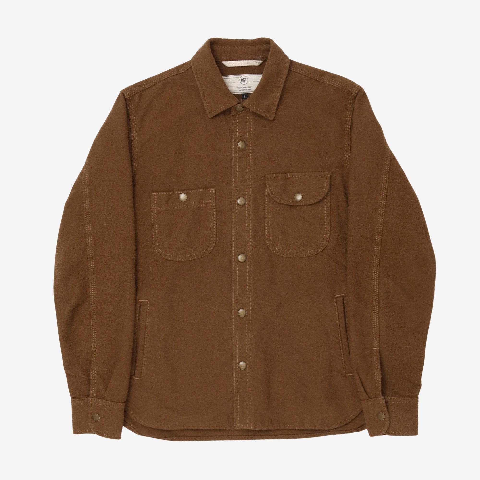Service Shirt - Copper Flannel