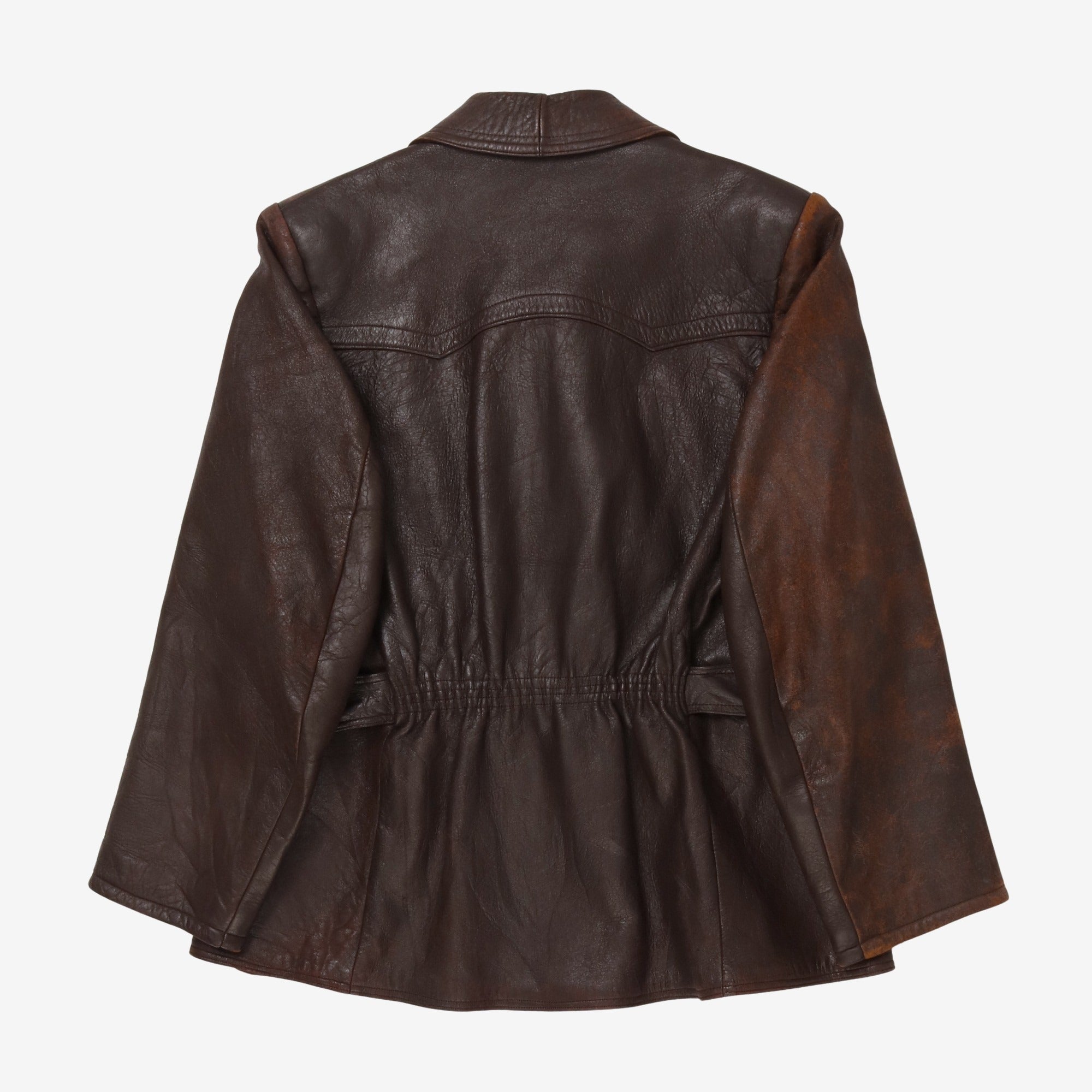 1940s Leather Rider Jacket