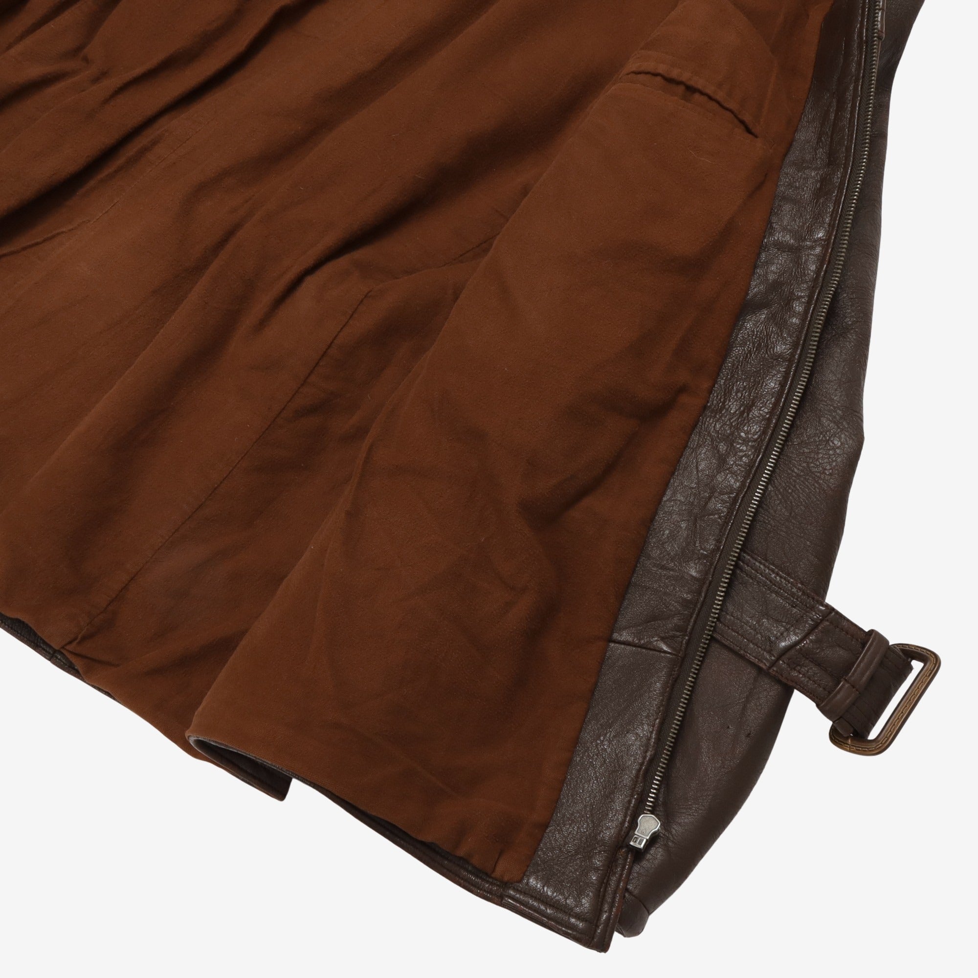 1940s Leather Rider Jacket